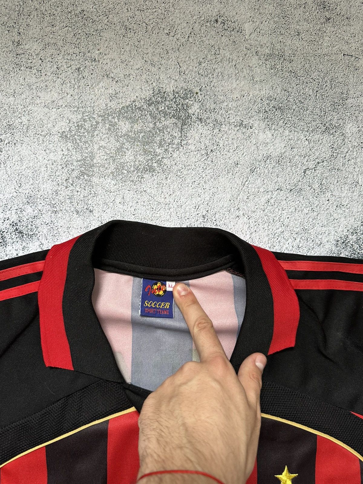 Other Vintage Kaka Milan Style Jersey Soccer Sportswear Size US XL / EU 56 / 4 - 9 Thumbnail