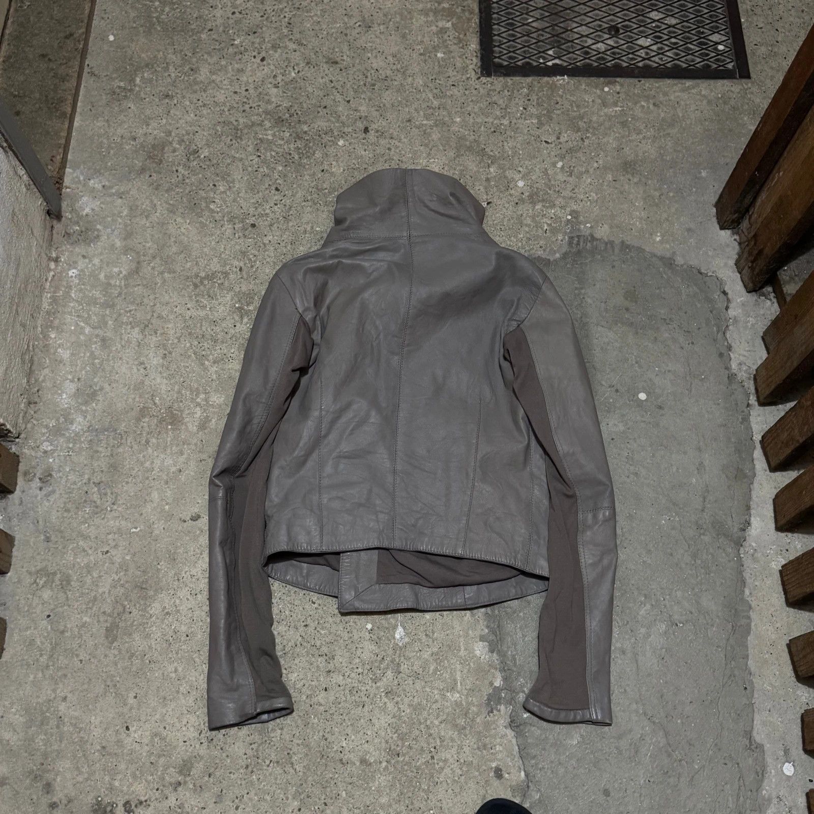 Other Rick owens style leather jacket Size S / US 4 / IT 40 - 3 Thumbnail