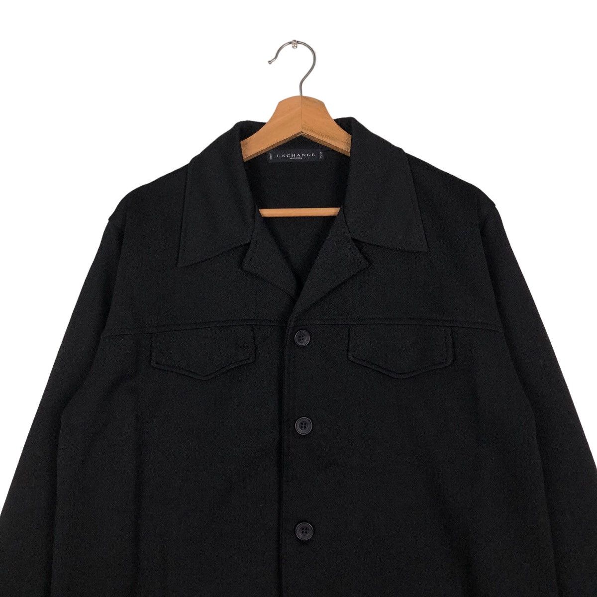 Japanese Brand 🔥Vintage Wool Chore Jacket Exchange Marcell Japan Made Size US M / EU 48-50 / 2 - 3 Thumbnail