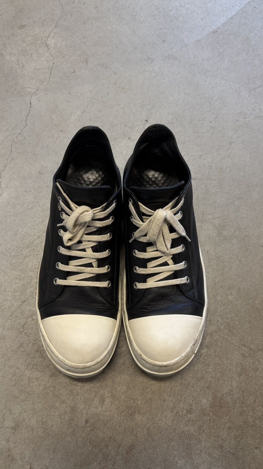 未使用　rick owens ramones　 low 43　　国内正規取扱店 Rick Owens Ramones Low | Grailed