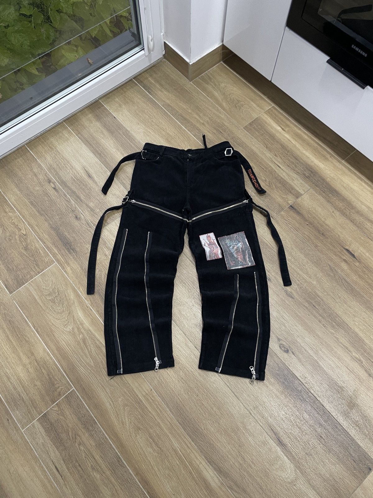 Vintage Vintage Avant Garde Pants Baggy Japanese Vintage Y2K Rare Size US 30 / EU 46 - 1 Thumbnail
