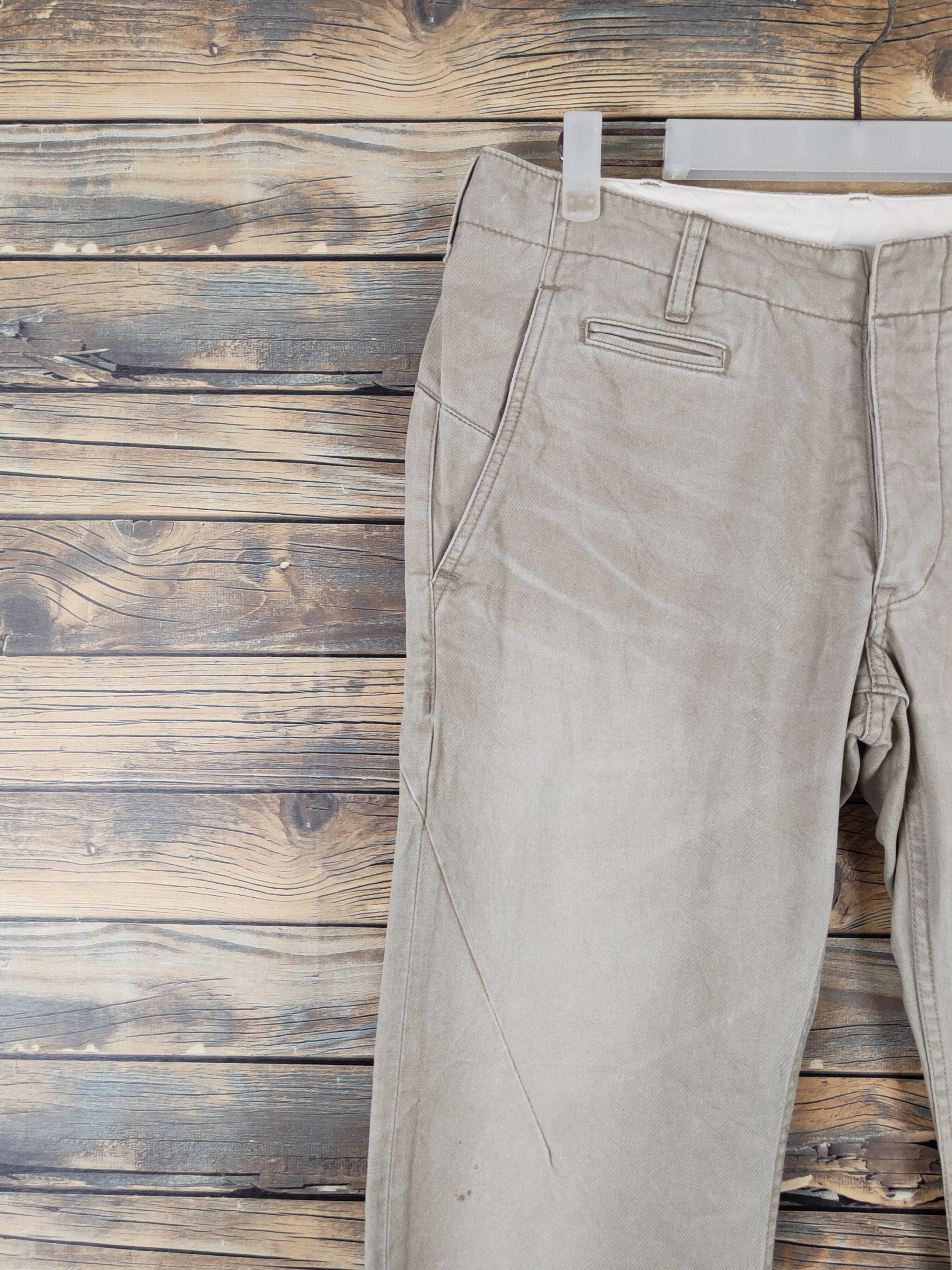 Attachment DL Attachment Beige Multipocket Casual cargo Pants #W1040 Size US 32 / EU 48 - 3 Thumbnail