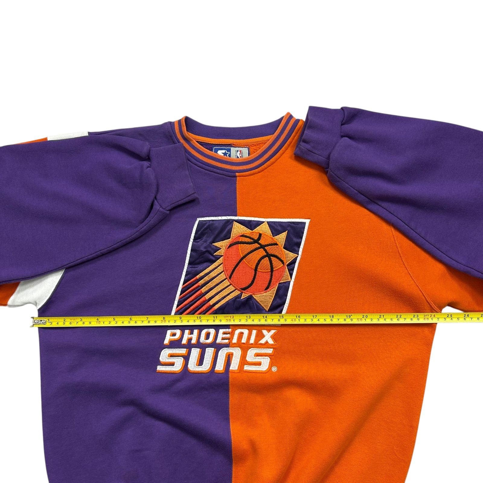 NBA VTG 90s NBA PHOENIX SUNS STARTER SWEATSHIRT EMBROIDERED LOGO Size US M / EU 48-50 / 2 - 7 Thumbnail