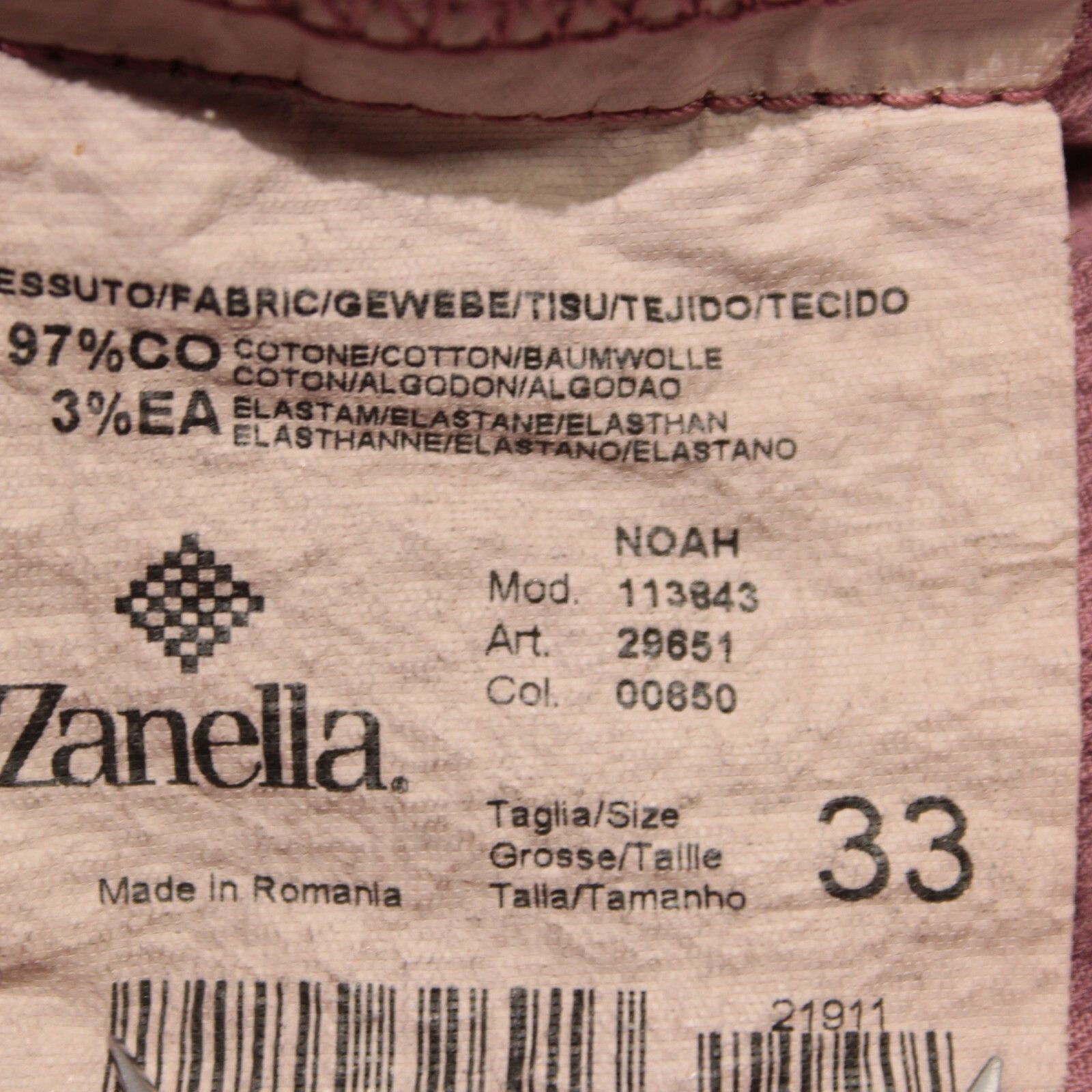 Zanella Zanella New with tags Chino Size 33 US In Pink Size US 33 - 7 Thumbnail