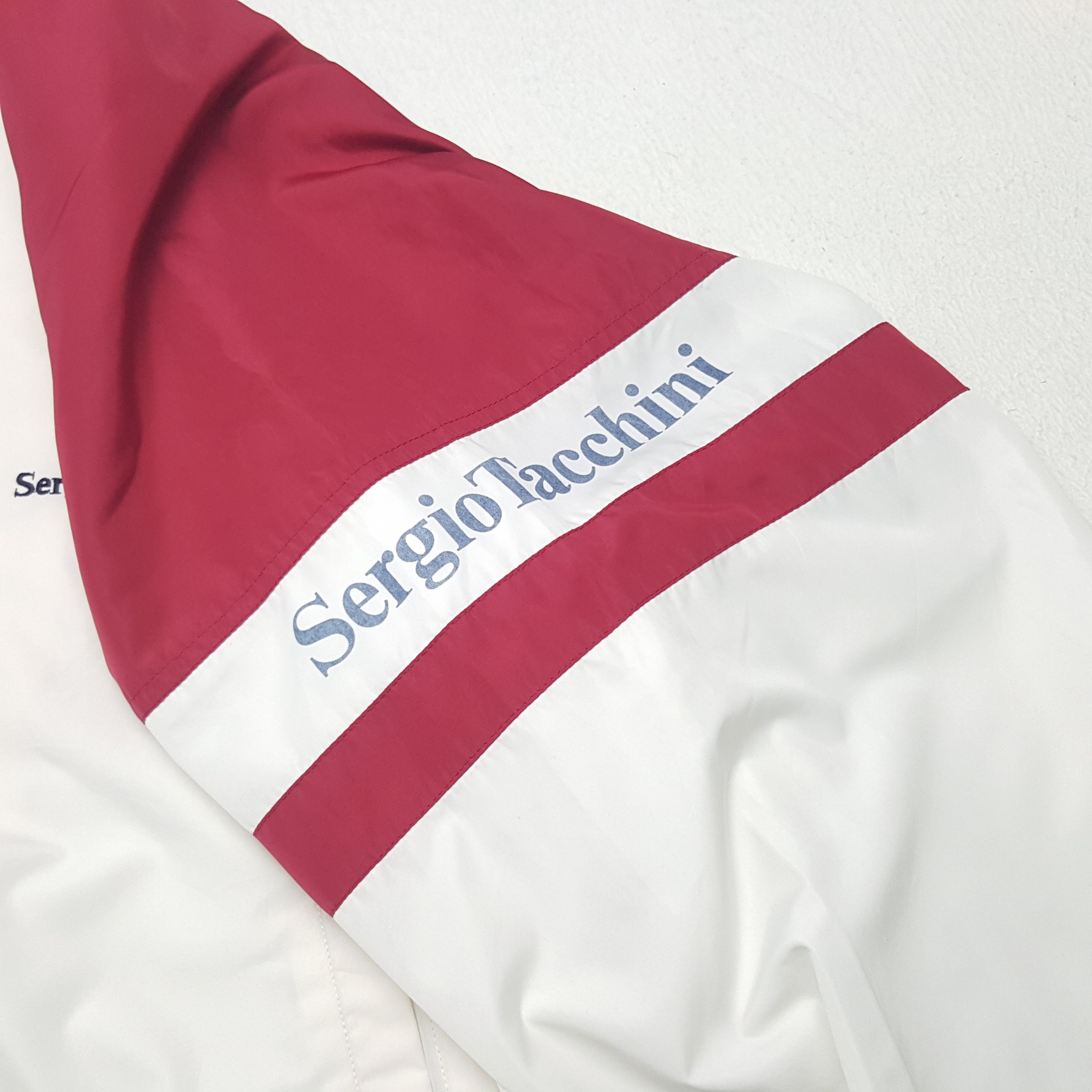 Japanese Brand × Sergio Tacchini Vintage Sergio Tacchini Sport Tennis Windbreaker Jacket Size US XL / EU 56 / 4 - 7 Thumbnail