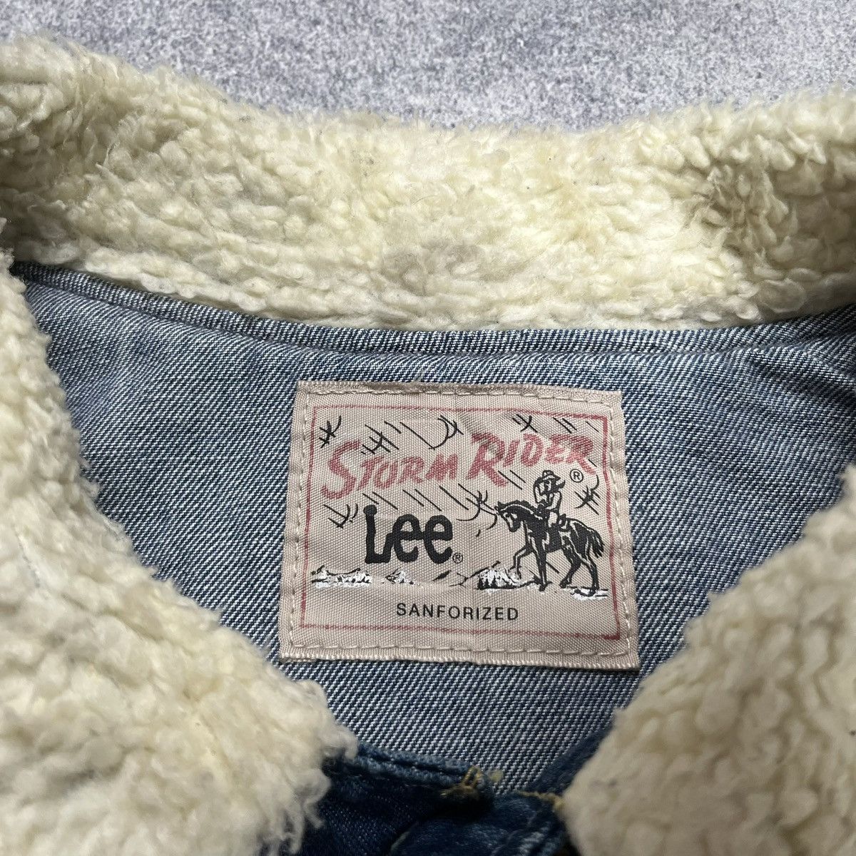 Lee Strom Rider Lee Trucker Denim Fleece Size US M / EU 48-50 / 2 - 11 Thumbnail