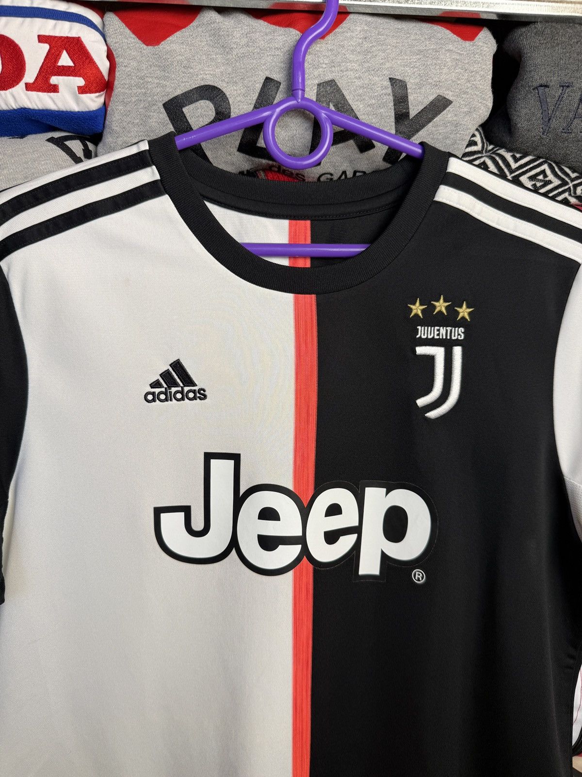 Adidas Adidas Juventus Jeep Soccer Jersey Sz L Size US L / EU 52-54 / 3 - 3 Thumbnail