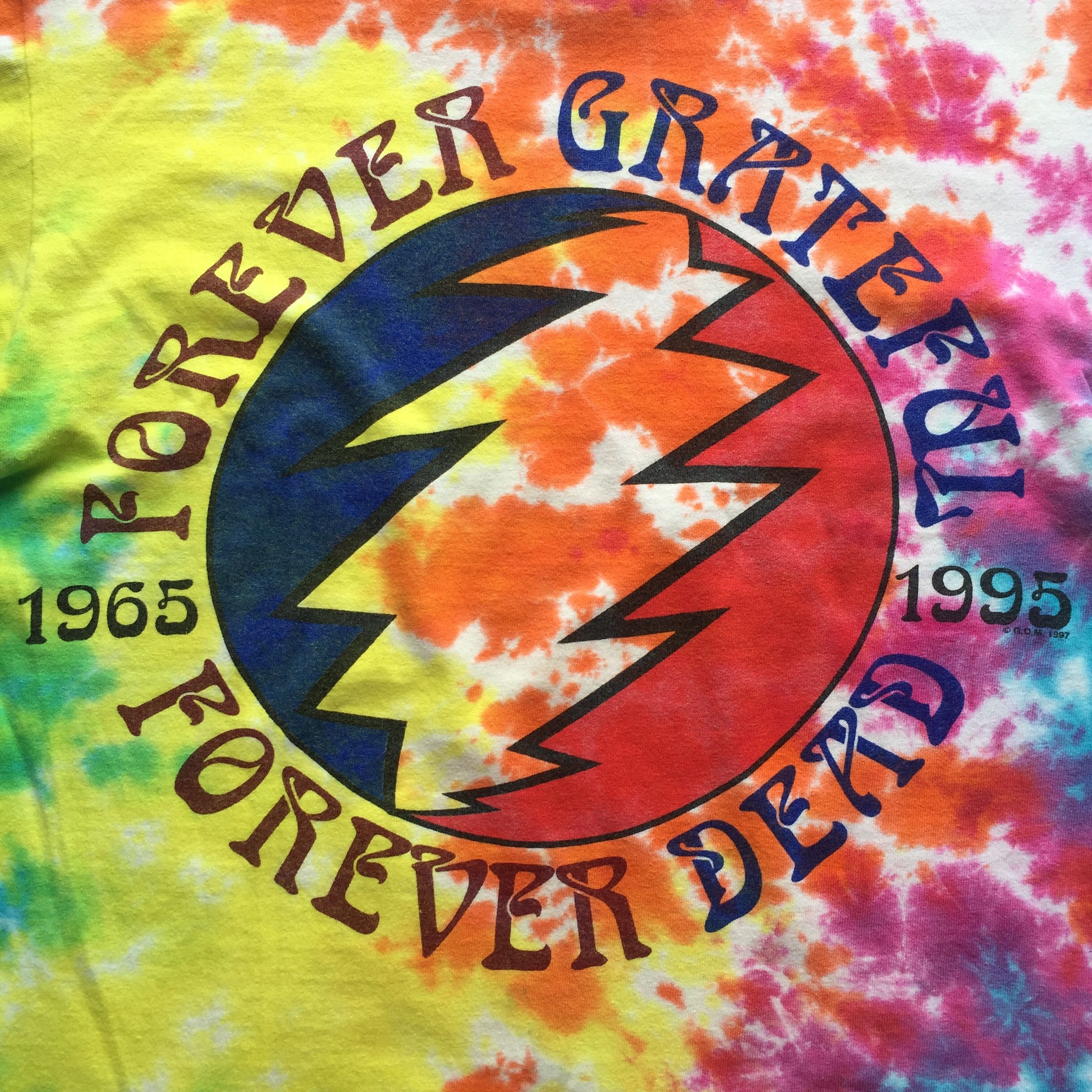 Grateful Dead Vintage Forever Grateful Dead 90s Tie Dye Tee Size US S / EU 44-46 / 1 - 3 Thumbnail