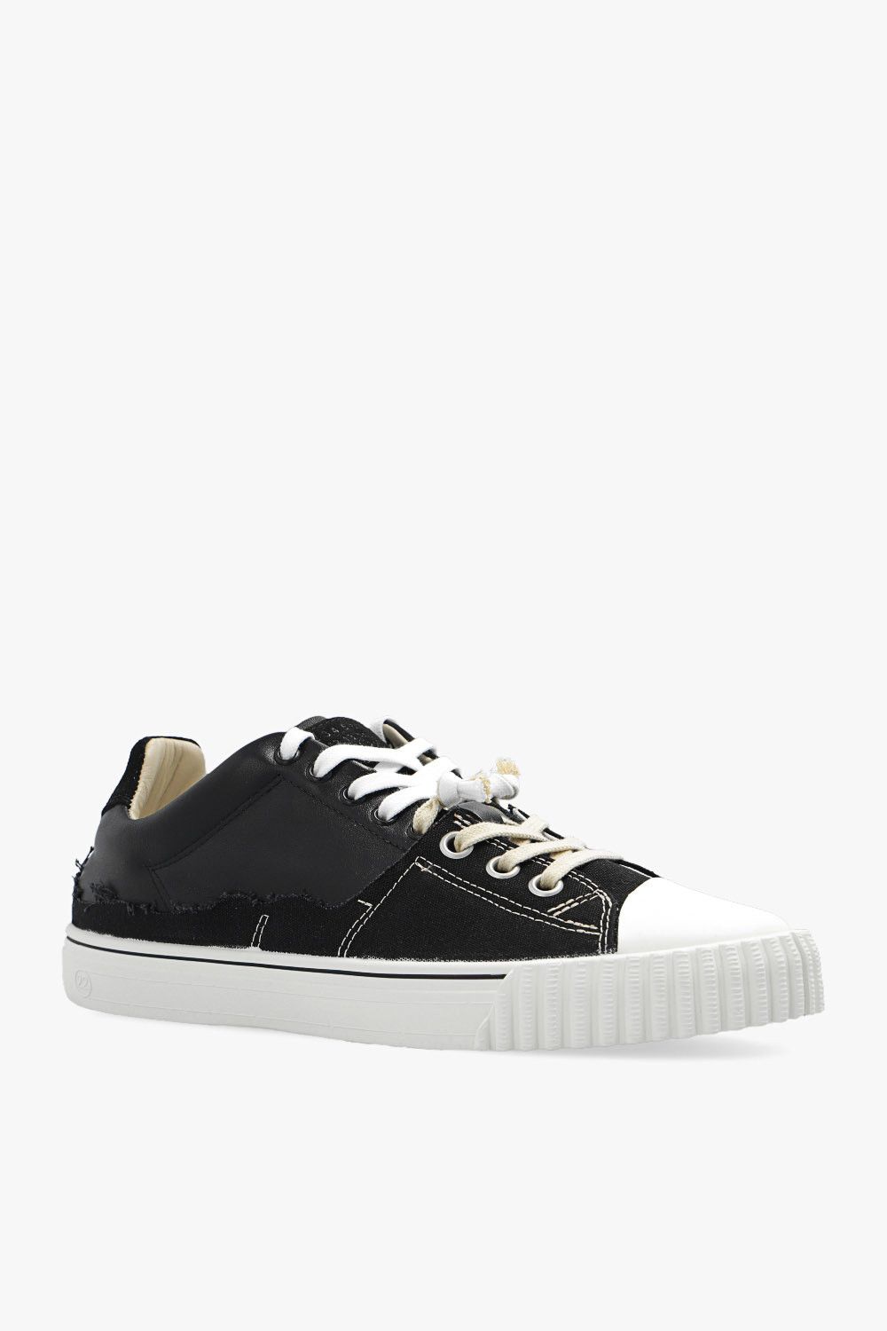 Maison Margiela o1w1db10425 Low-Top Sneakers in Black Size US 7 / EU 40 - 4 Thumbnail