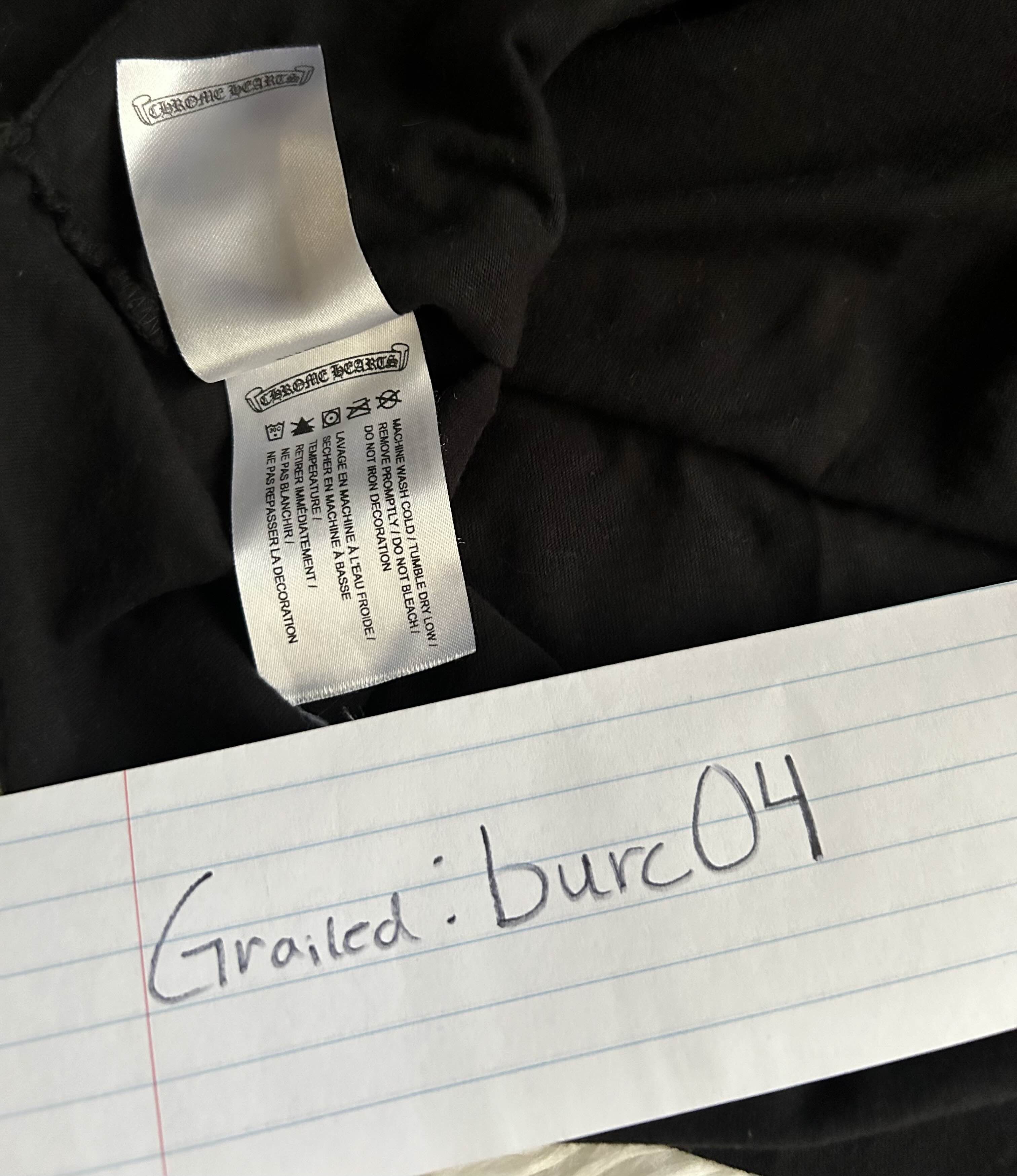 Chrome Hearts Chrome Hearts Scroll Tee Size US S / EU 44-46 / 1 - 8 Thumbnail