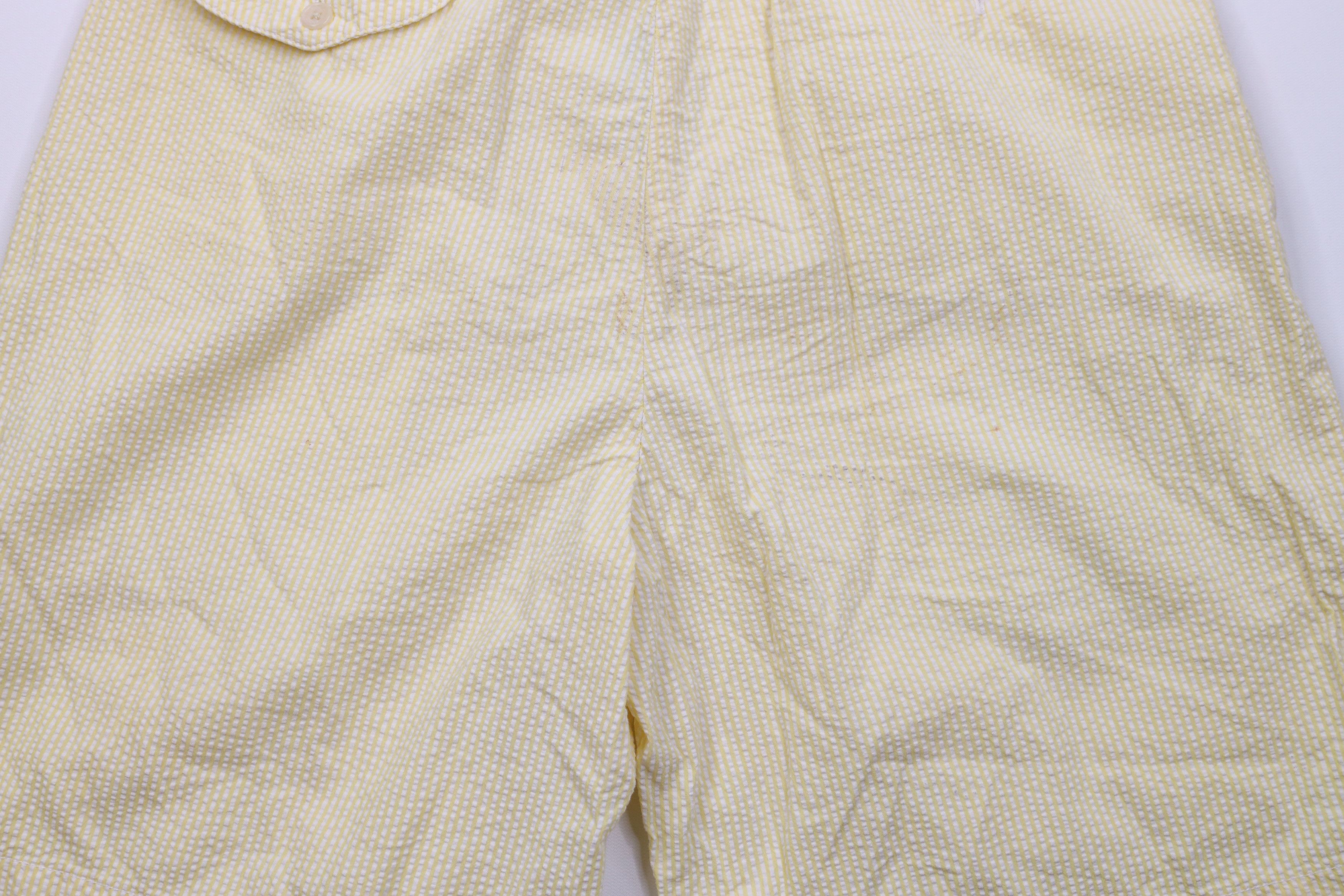 Ralph Lauren Vintage 90s Polo Golf Ralph Lauren Seersucker Chino Shorts Size US 34 / EU 50 - 11 Thumbnail