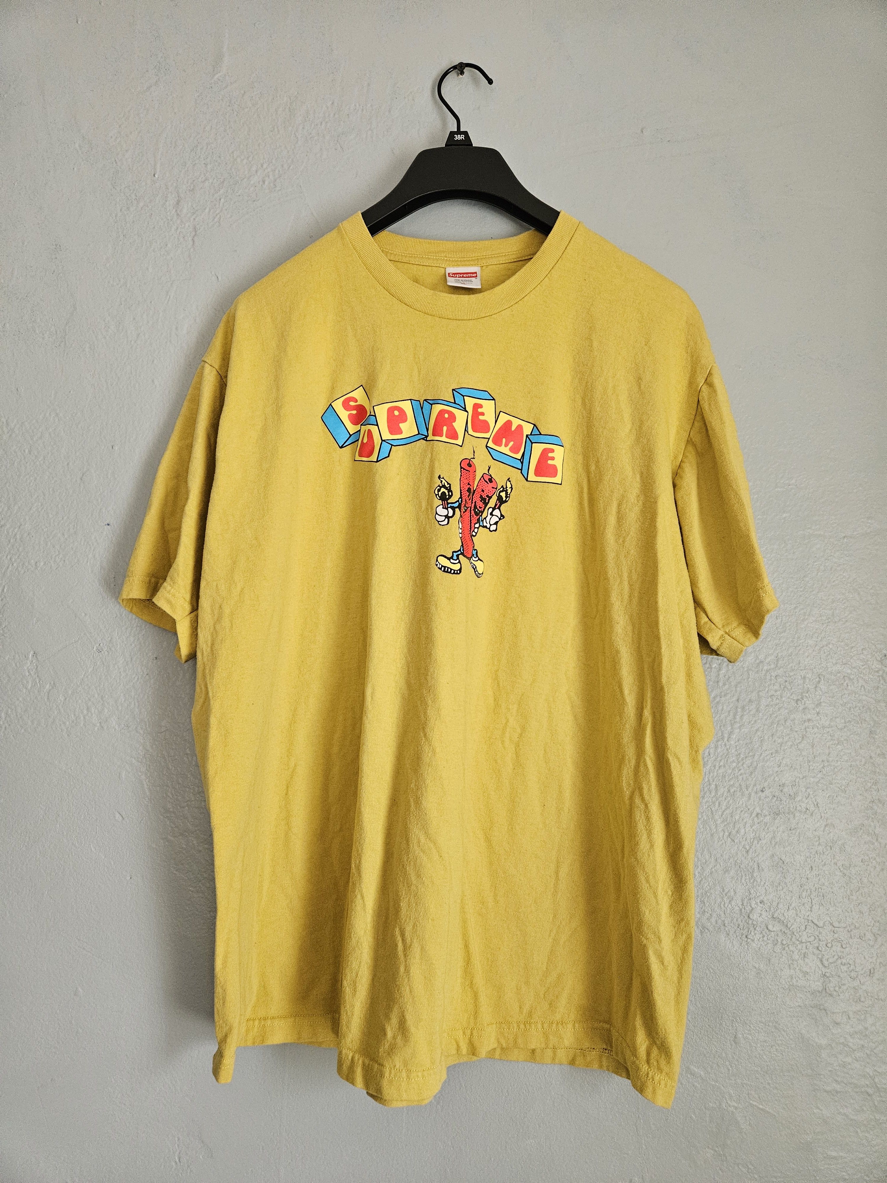 Supreme 2003 Supreme City of God Tee Yellow Lil Ze Movie Brazil