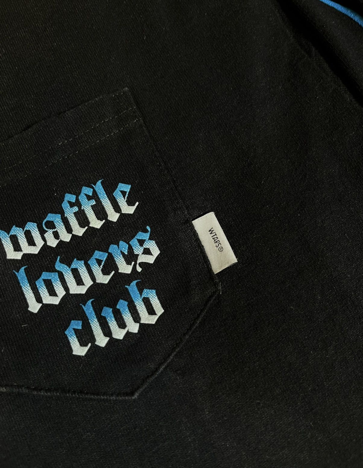 Vans × Wtaps WTAPS x Vans Flames Waffle Lover Club L/S T-Shirt Black Blue Size US M / EU 48-50 / 2 - 6 Thumbnail