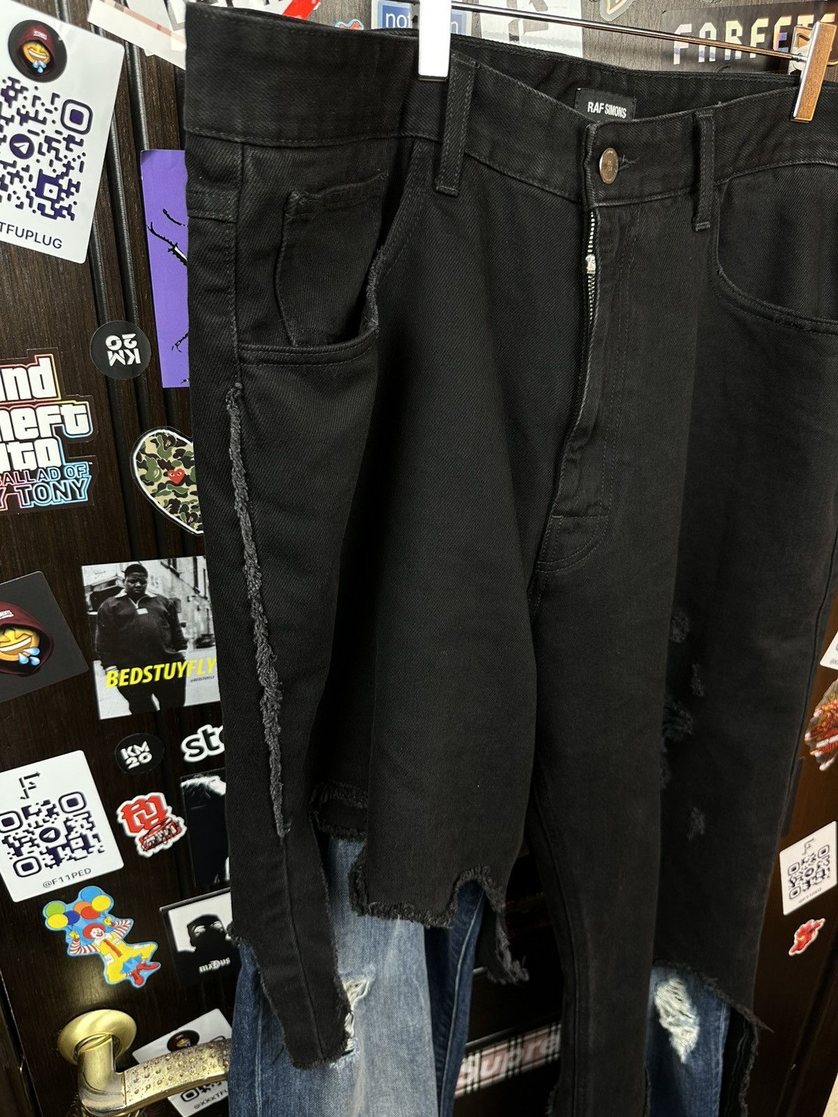 Raf Simons Raf Simons Double Layered Zombie Jeans Size US 34 / EU 50 - 15 Thumbnail