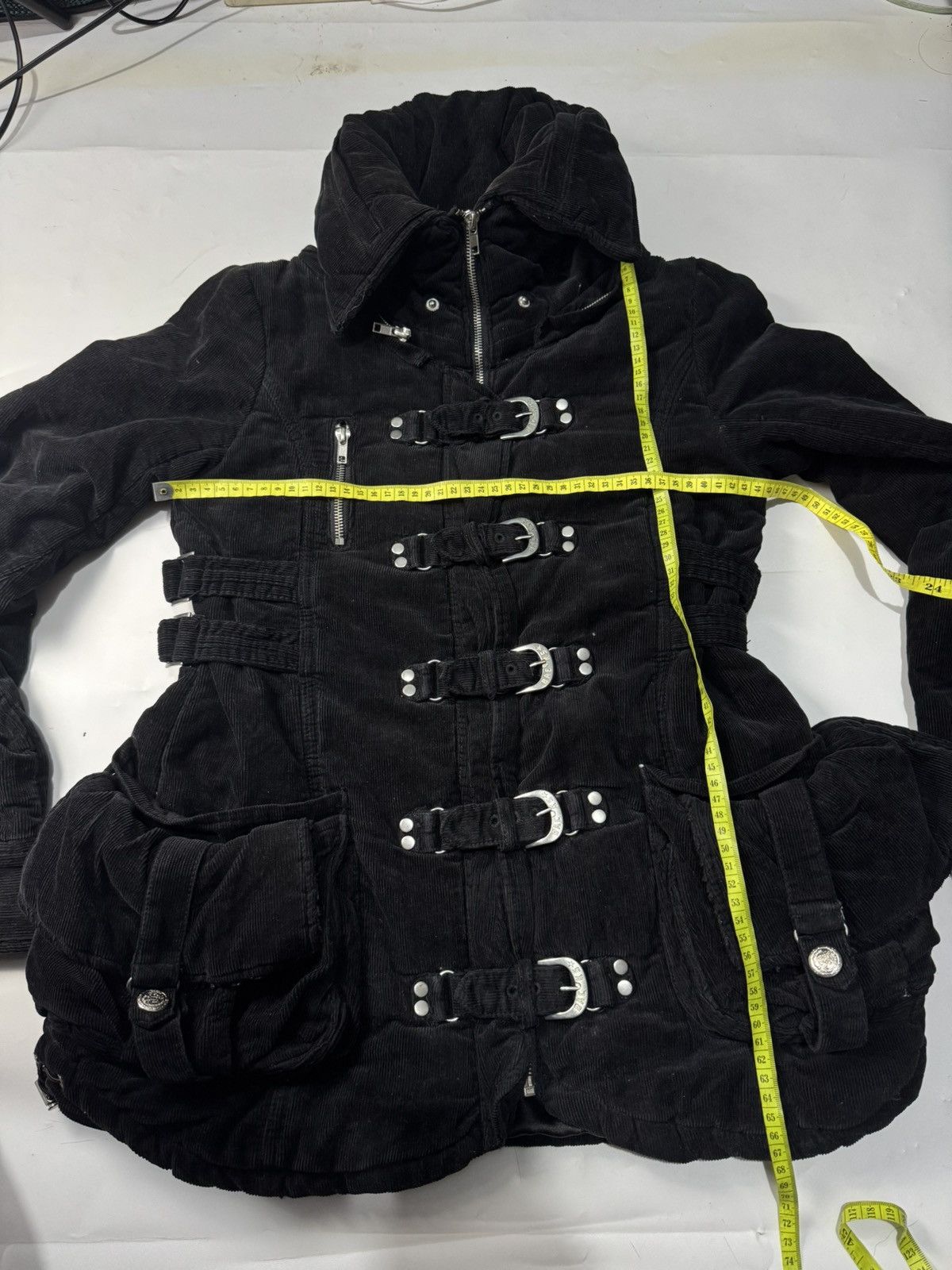 KMRii Backs Bono Gothic Bondage Goa Jacket Size US S / EU 44-46 / 1 - 7 Thumbnail