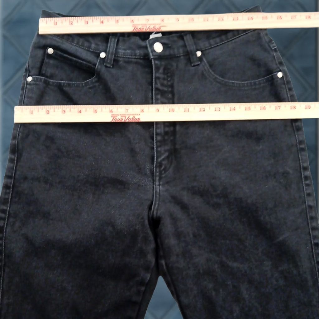 Levi's Levi's Jeans Womens 14 Black Slim Tapered Denim Orange Tab High Rise 27in 29in Waist Regular Size 36" / US 14 / IT 50 - 1 Thumbnail