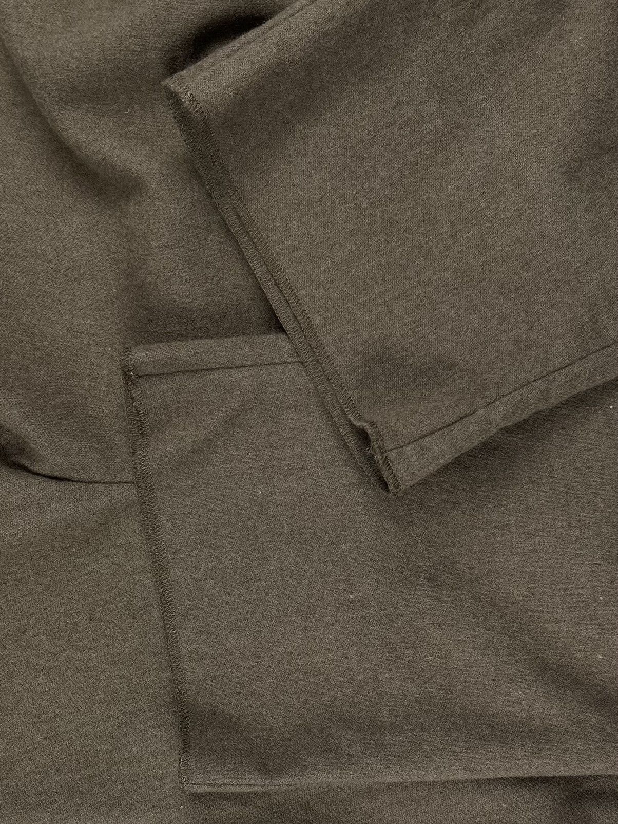 Maison Margiela AW15 Maison Margiela Virgin Wool Pants Trousers Brown Size US 32 / EU 48 - 5 Thumbnail