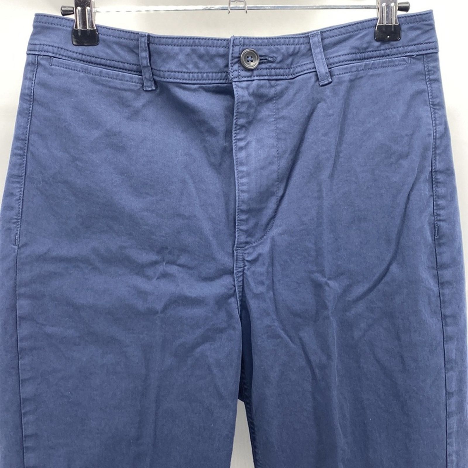 Everlane Everlane dark blue straight leg high waisted ankle length Size 27" / US 4 / IT 40 - 2 Thumbnail