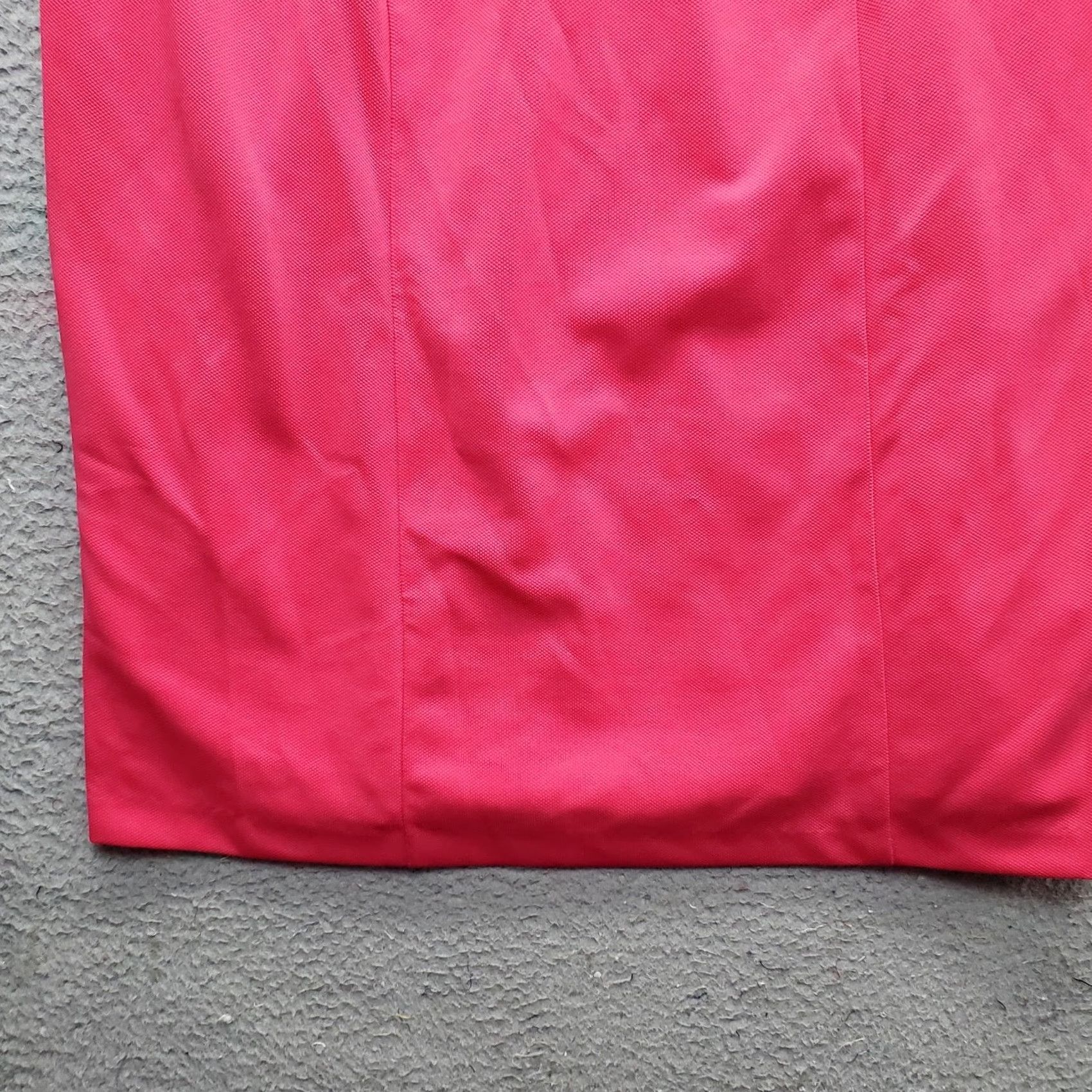 Vintage Eloquii Shift Dress Women's Size 20 Pink Stretch Cap Sleeve Tie Neck Back Zip Dress Size 3XL / US 20-22 - 4 Thumbnail