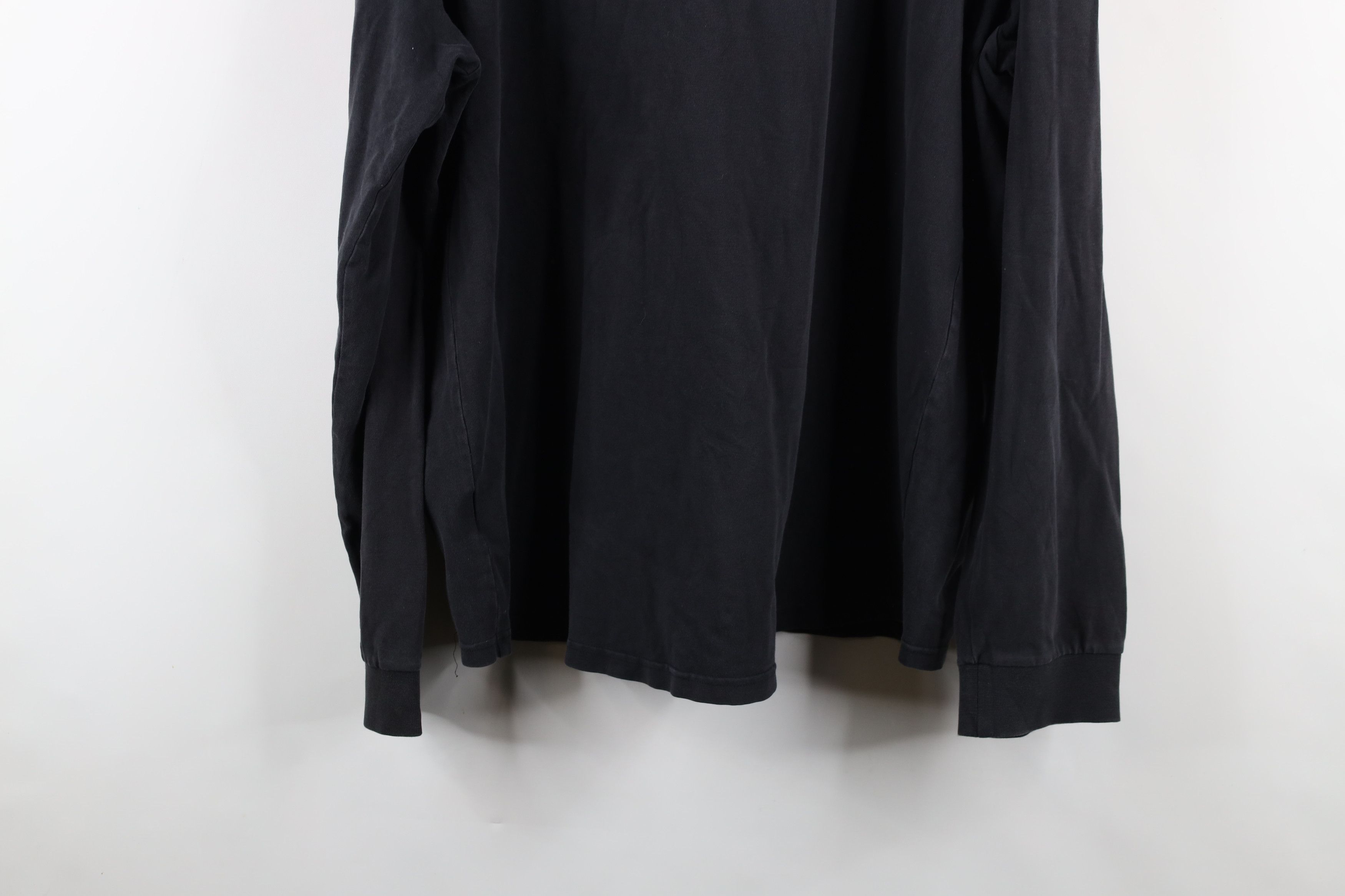 Nike × Vintage Vintage 90s Y2K Nike Scott Mini Swoosh Mock Neck T-Shirt Size US XL / EU 56 / 4 - 14 Thumbnail