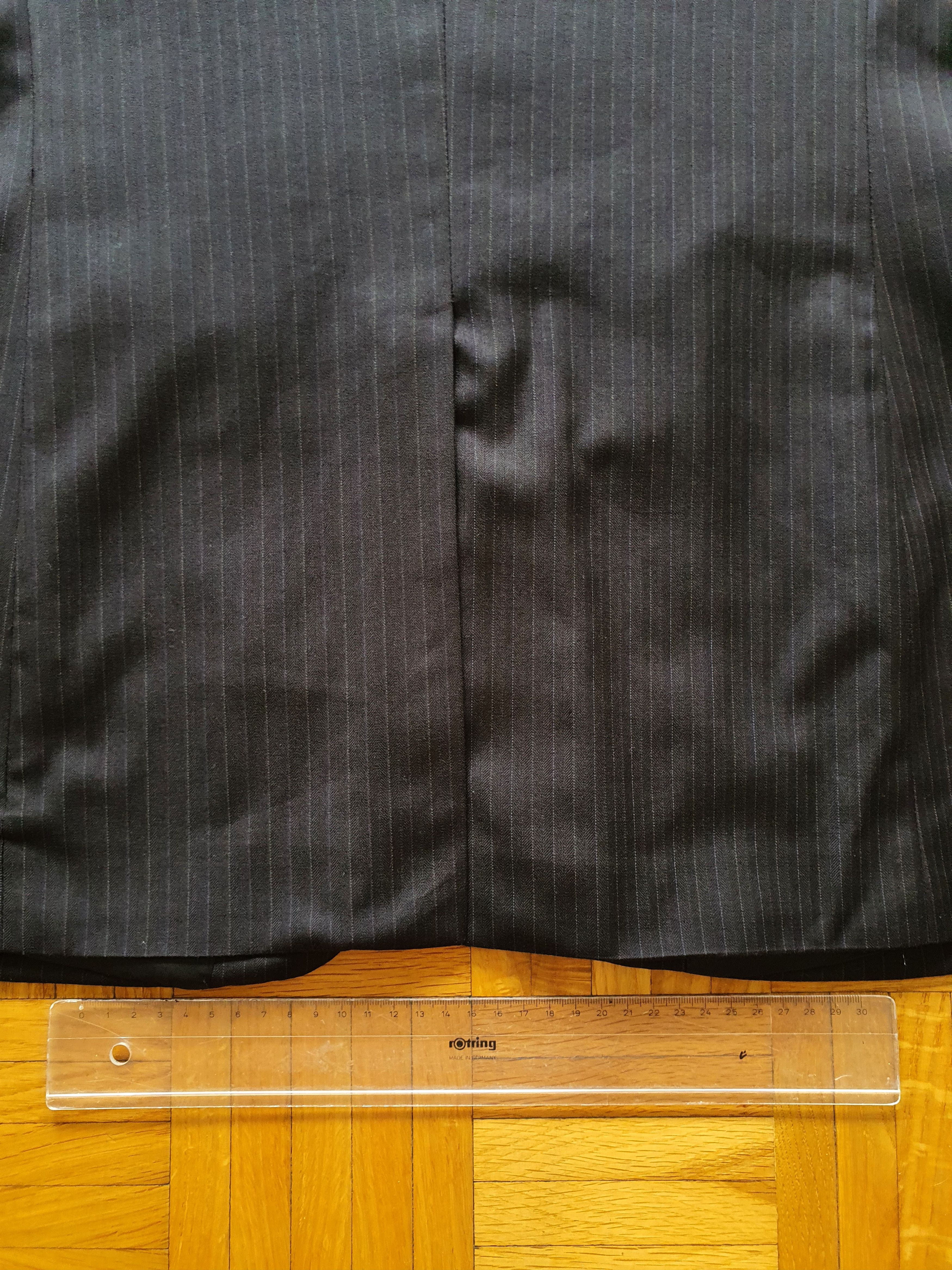 Z Zegna Flawed Blazer Sports Coat Suit Jacket - Slim, Striped Size 40R - 7 Thumbnail