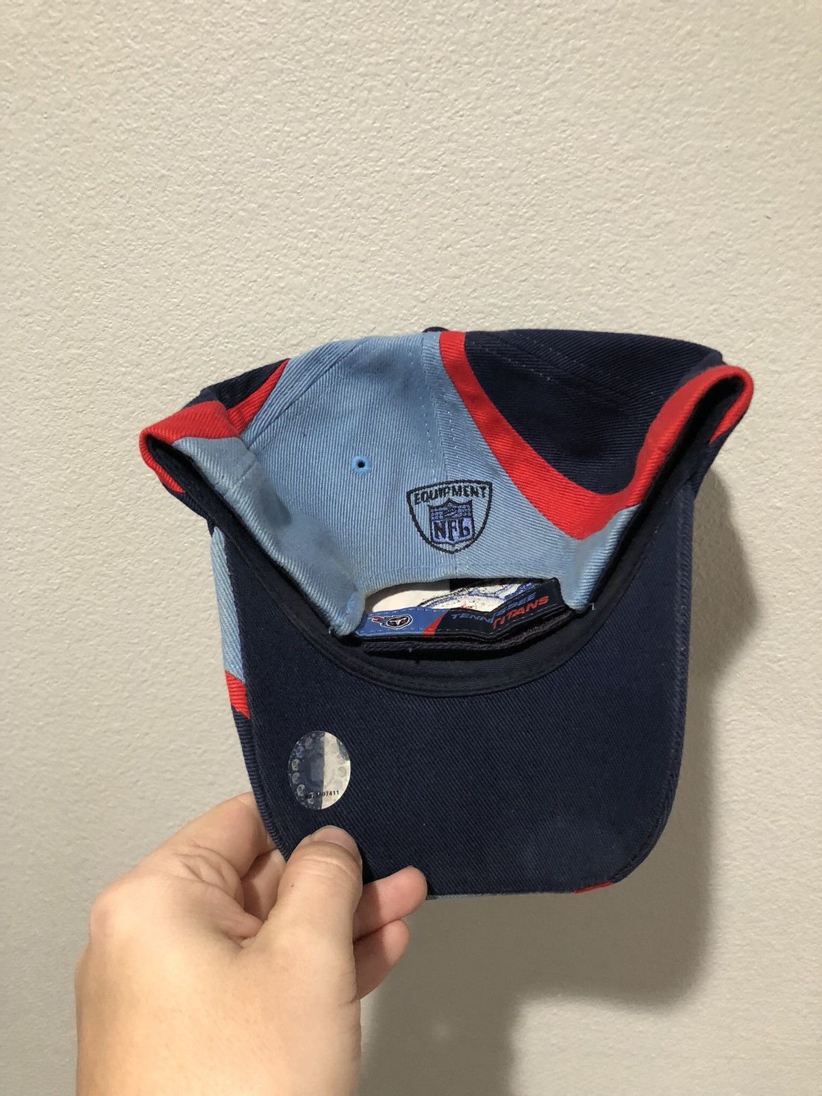 NFL × Reebok × Vintage Y2K Tennessee Titans Reebok Hat Size ONE SIZE - 5 Thumbnail
