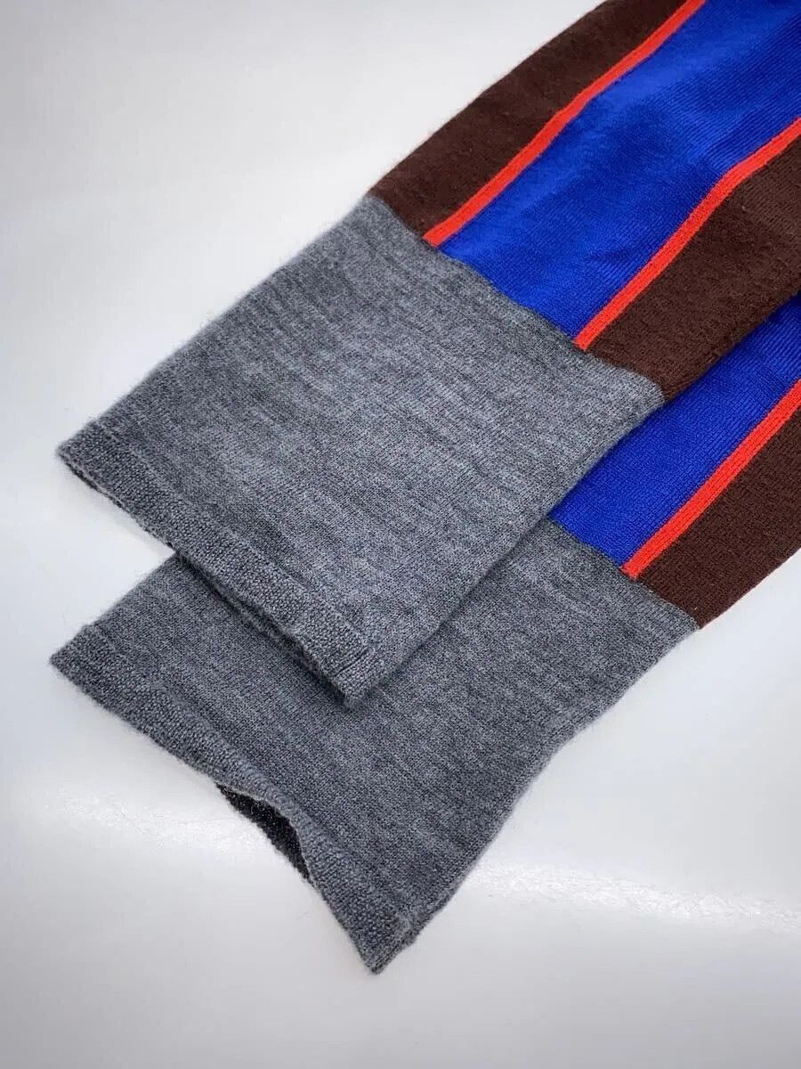Comme des Garcons × Comme des Garcons Homme Deux Striped Wool Knit Cardigan Size US L / EU 52-54 / 3 - 3 Thumbnail