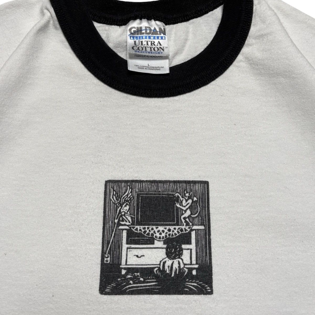 Other Vintage Y2K Tool Turn Off Your Television Black T Shirt Size US L / EU 52-54 / 3 - 3 Thumbnail