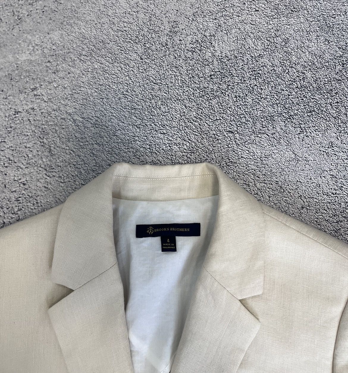 Brooks Brothers Brooks Brothers Women Blazer 100% Linen Made In Philippines Size S / US 4 / IT 40 - 5 Thumbnail