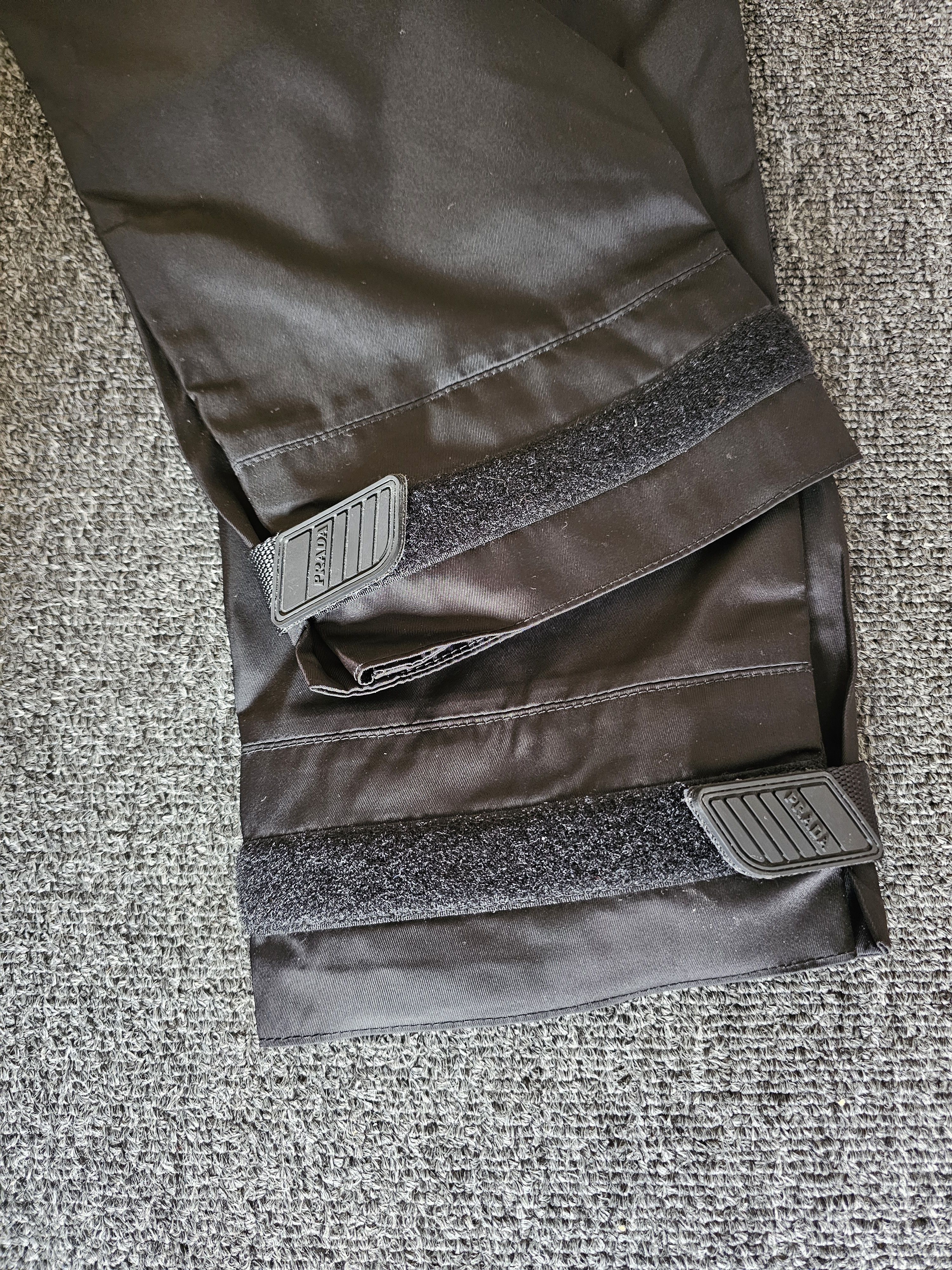 Prada PRADA Black Waterproof Glossy Casual Pants Size 46 Size US 30 / EU 46 - 5 Thumbnail