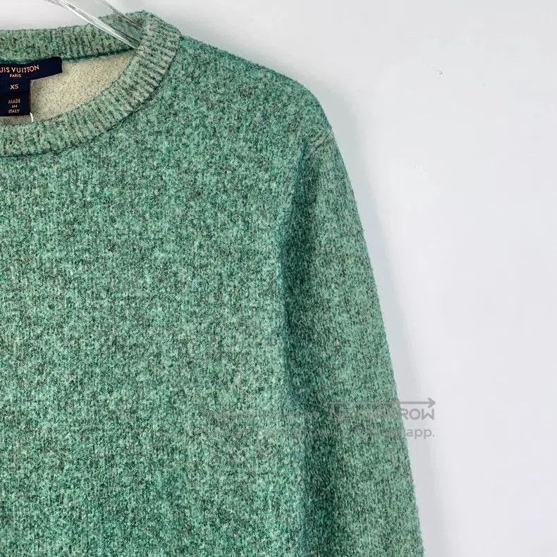 Louis Vuitton Louis Vuitton Green Wool Knit Sweater. Size US XS / EU 42 / 0 - 3 Thumbnail