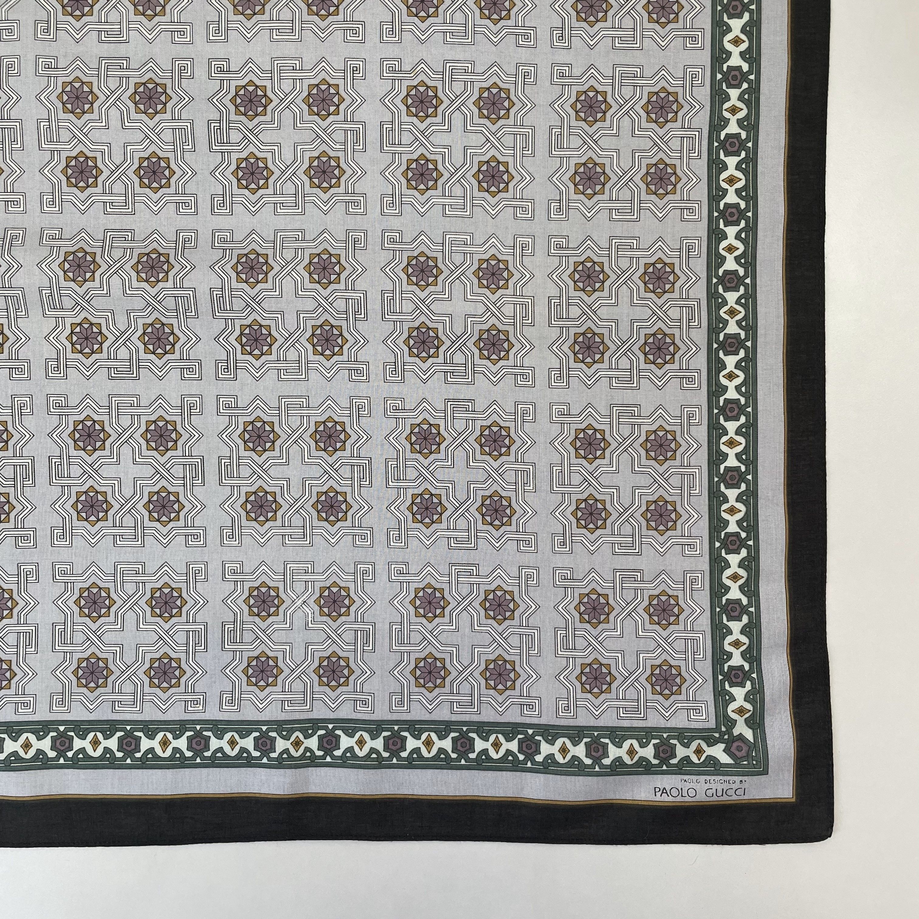 Paolo Gucci Paolo Gucci Handkerchief / Neckerchief / Bandana - 4278 Size ONE SIZE - 7 Thumbnail