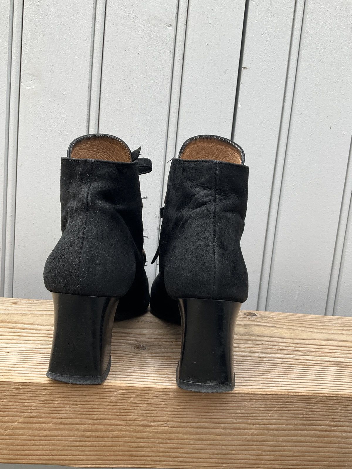 Vintage JB Martin black ankleboots Size US 5 / IT 35 - 5 Thumbnail