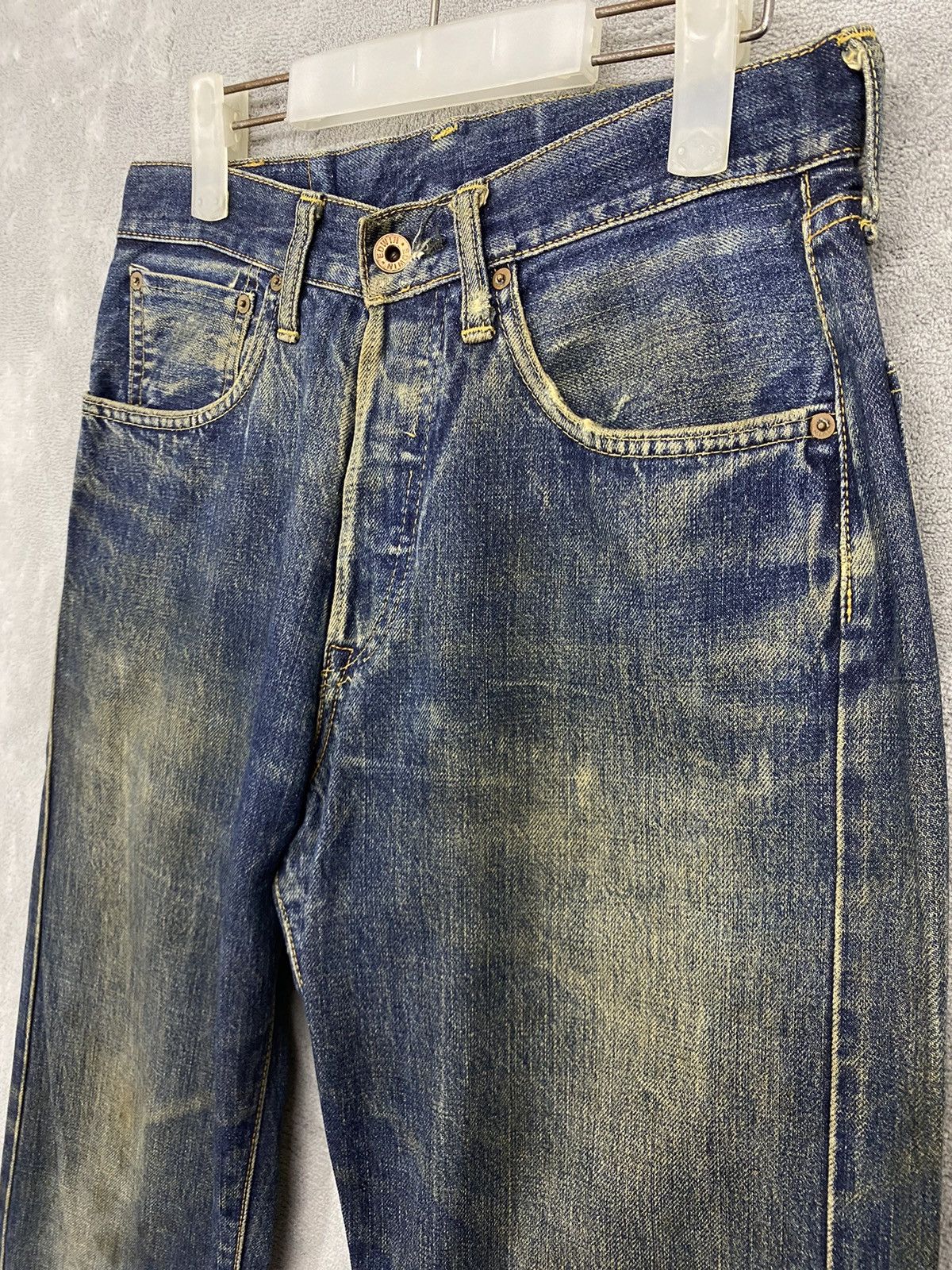 Edwin 🇯🇵 Vintage 505X Jeans Selvedge Size US 29 - 3 Thumbnail