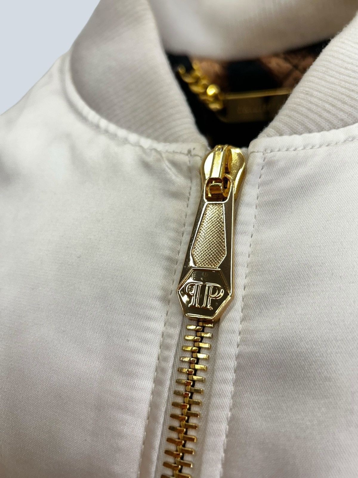 Philipp Plein Philipp Plein bomber jacket with maxi logo embroidery, L. Size US L / EU 52-54 / 3 - 7 Thumbnail