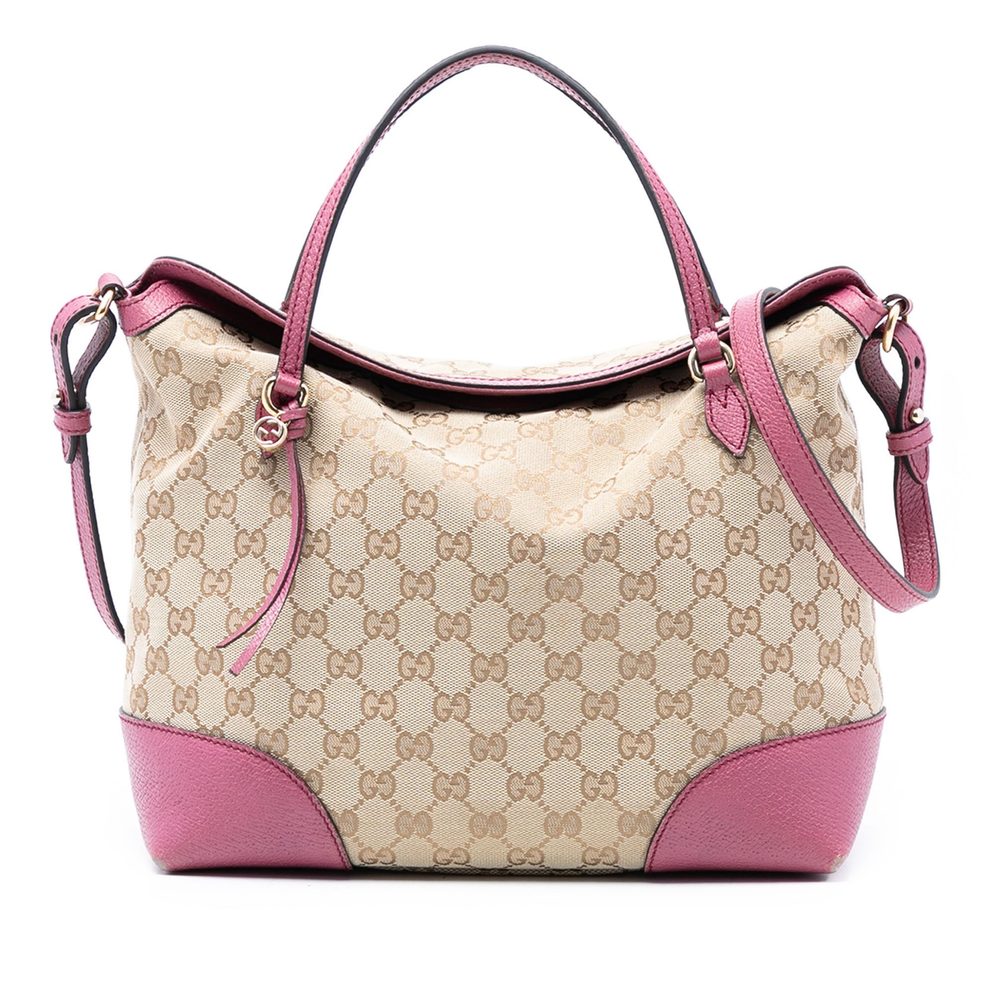 Gucci Gucci Medium GG Canvas Bree Fold Over Tote Size ONE SIZE - 1 Thumbnail