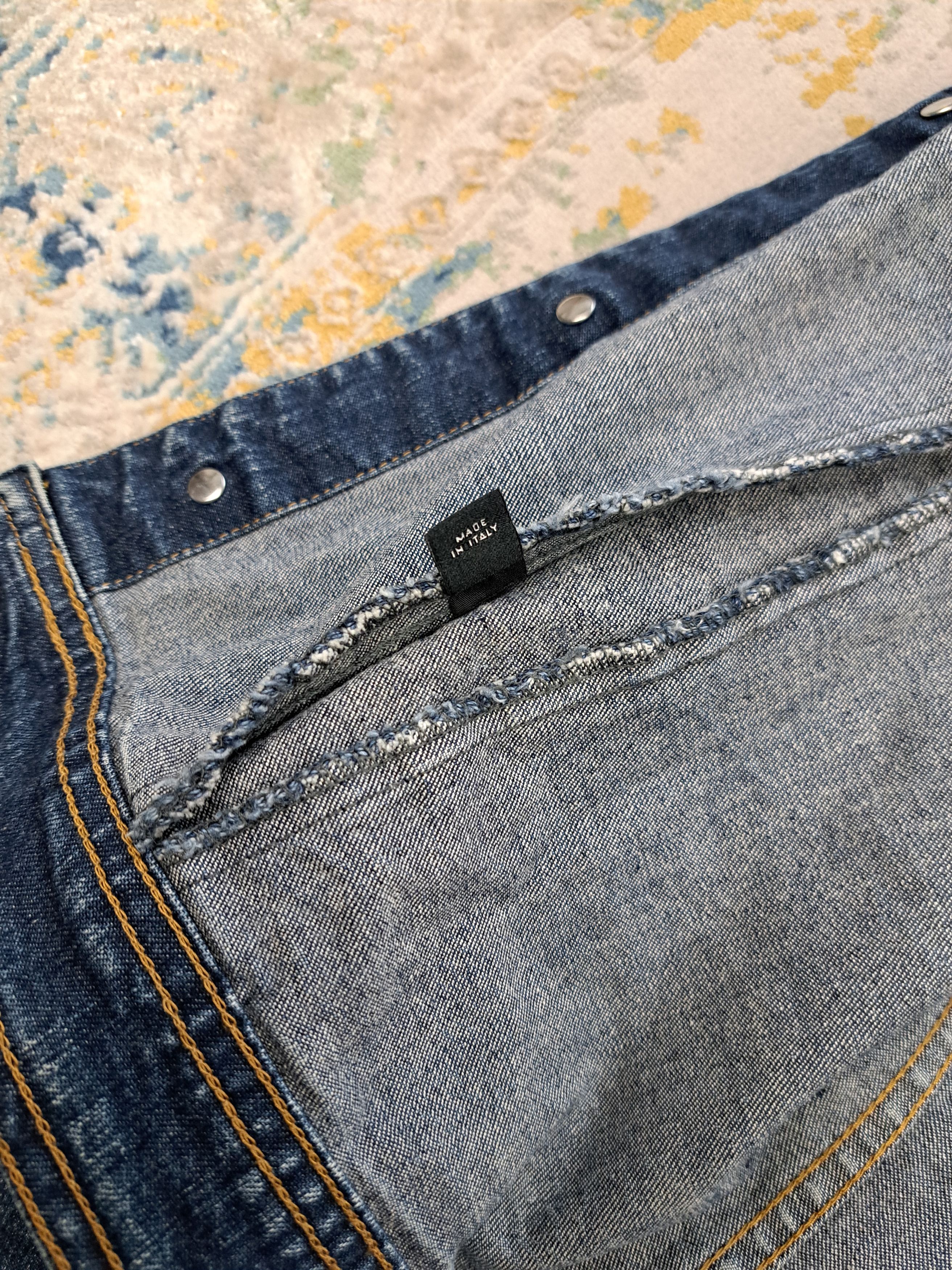 Dolce & Gabbana Dolce Gabbana Indigo Denim Jacket Cropped Archive y2k Size L / US 10 / IT 46 - 13 Thumbnail