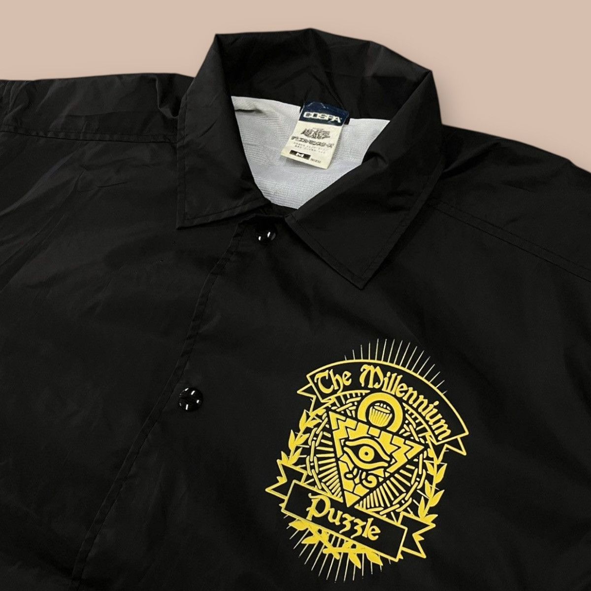 Anime COSPA Yugi-Oh "The Millennium Puzzle" Nylon Jacket Size US M / EU 48-50 / 2 - 4 Thumbnail