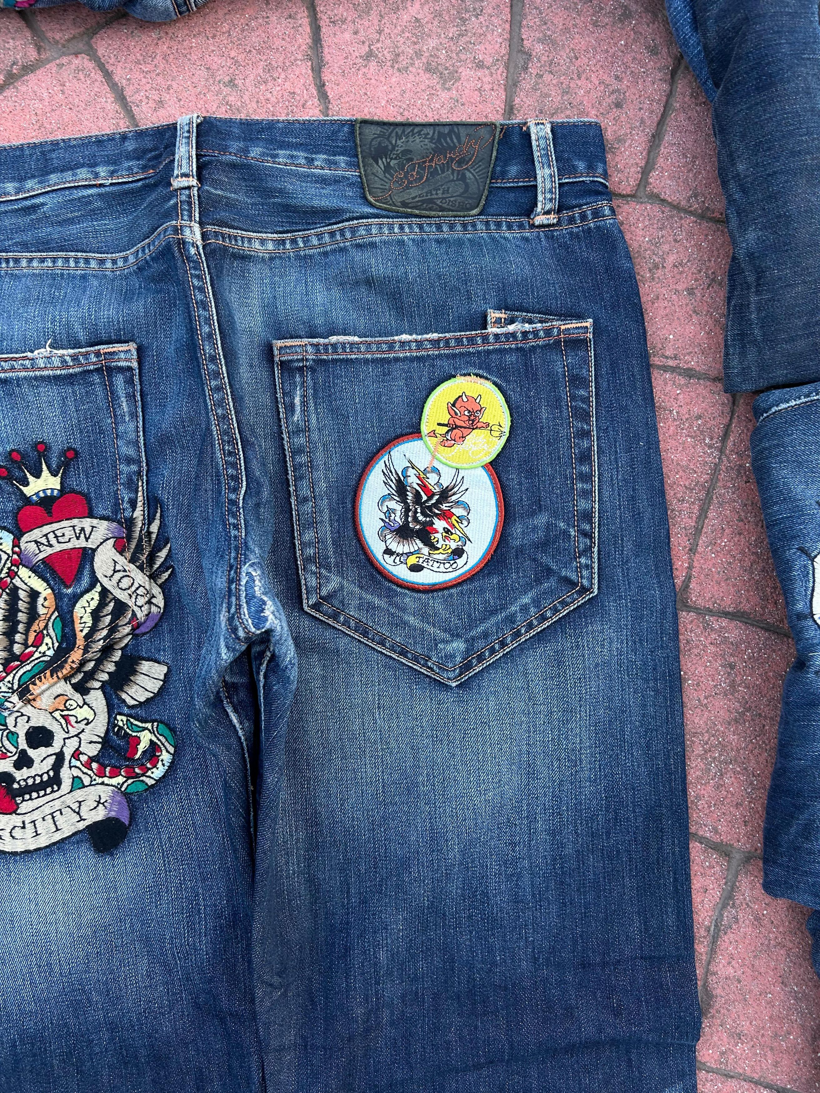 Ed Hardy Ed Hardy Jeans Size US 36 / EU 52 - 6 Thumbnail