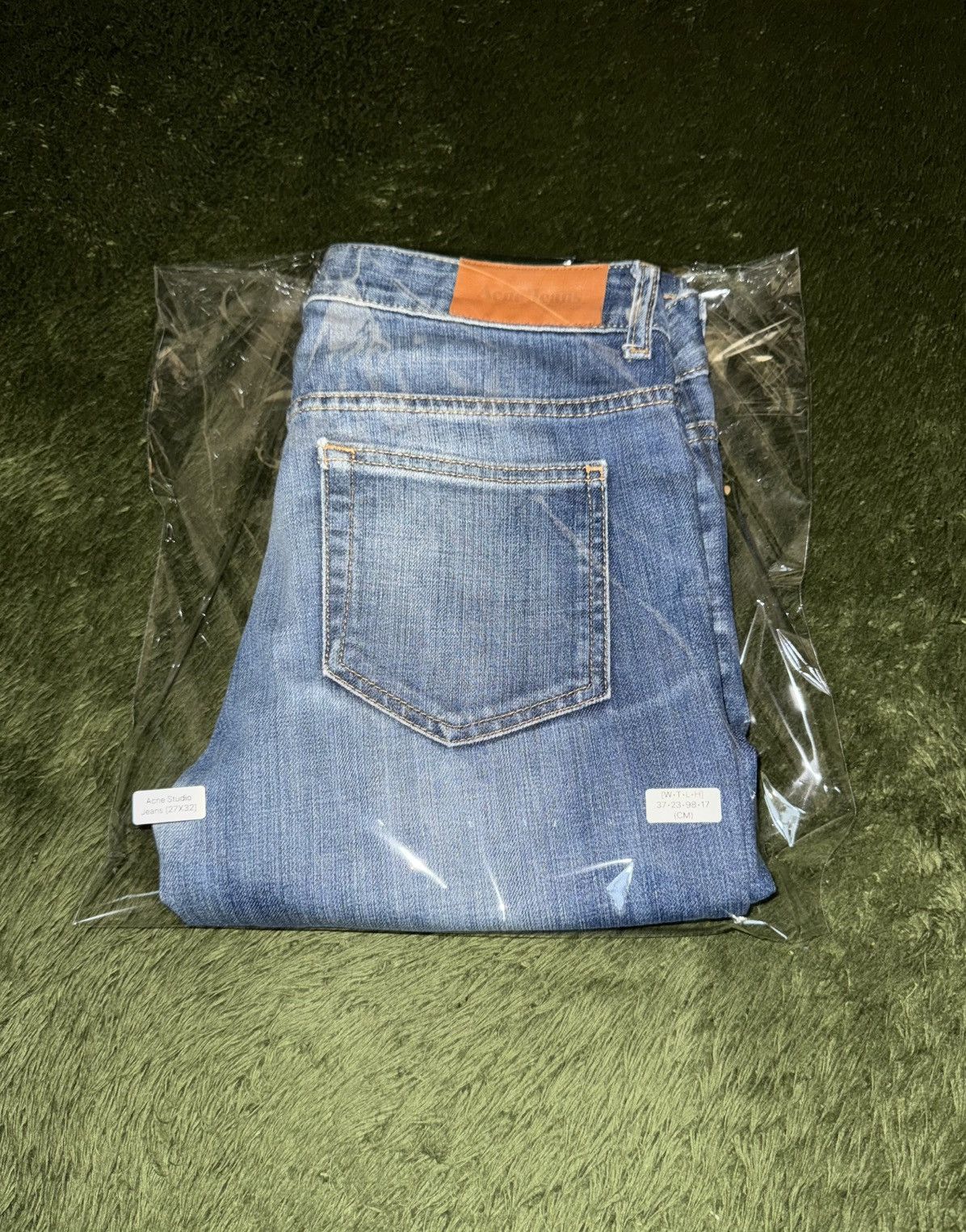 Acne Studios [27X32] Acne Studios Jeans Vintage Washed Denim Pants Indigo Size US 27 - 12 Thumbnail