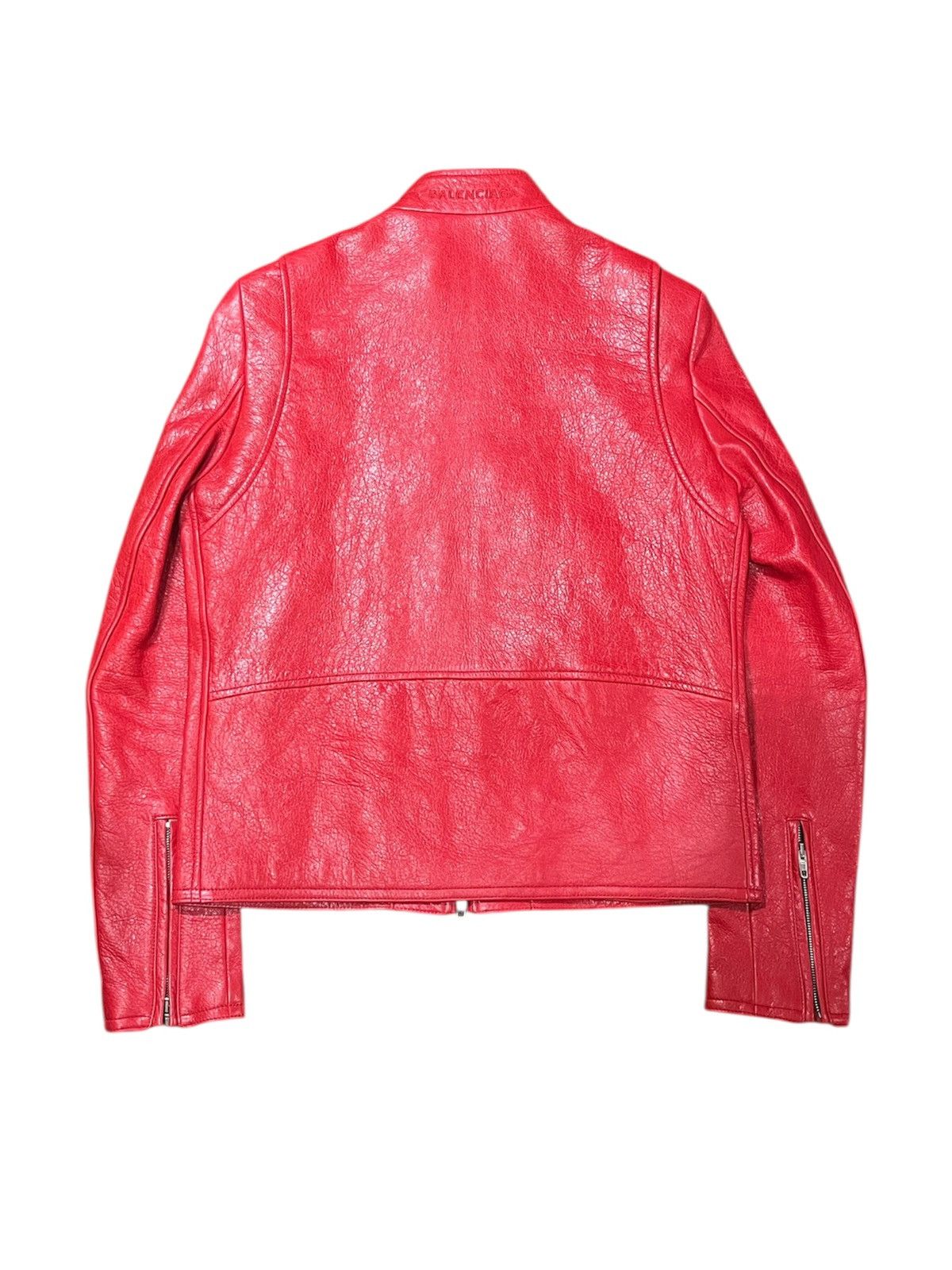 Balenciaga Balenciaga Moto Ring Leather Jacket Size US M / EU 48-50 / 2 - 2 Thumbnail