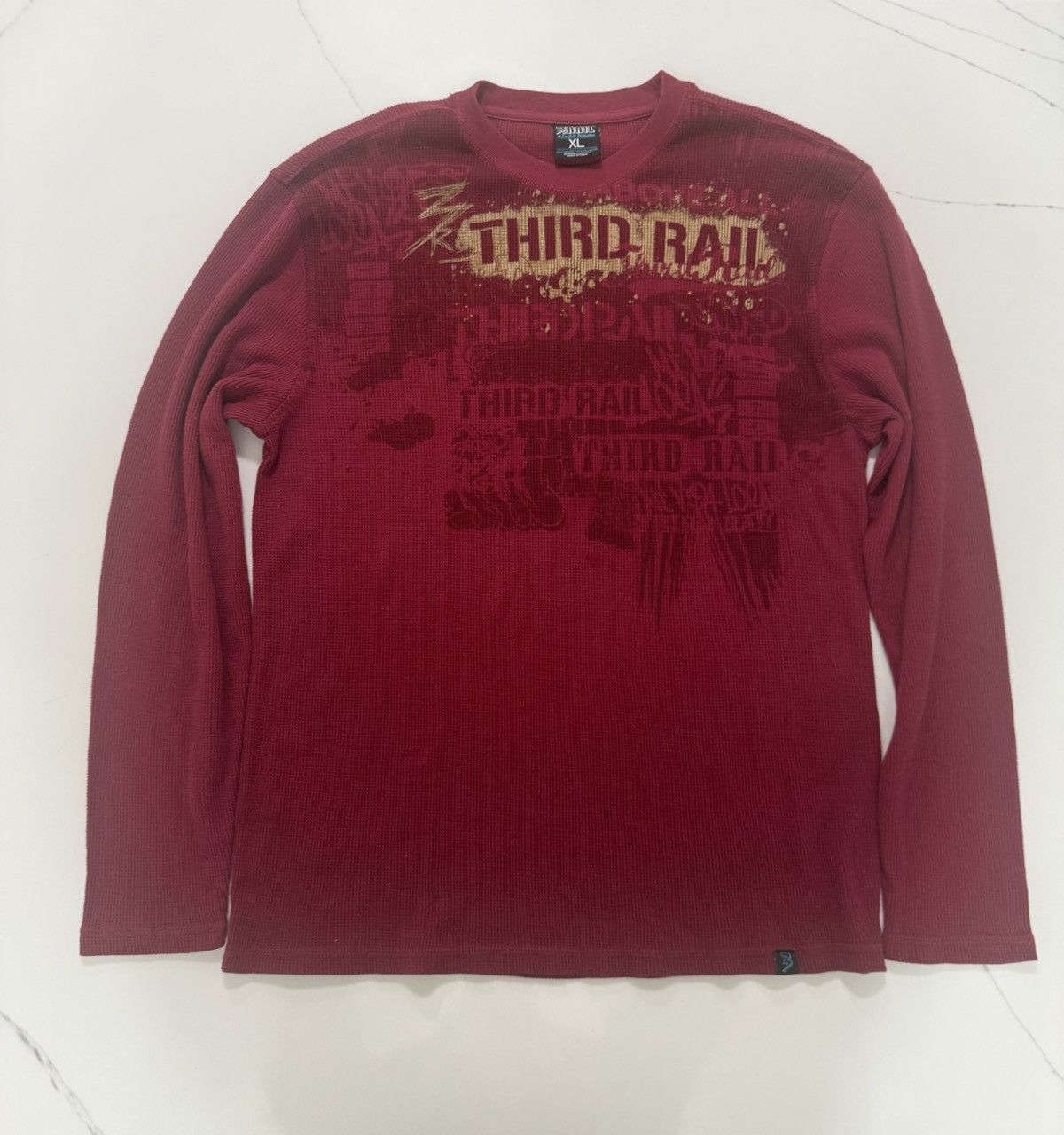 Zoo York Y2K Third Rail Thermal Long Sleeve 🔥 Size US XL / EU 56 / 4 - 1 Thumbnail