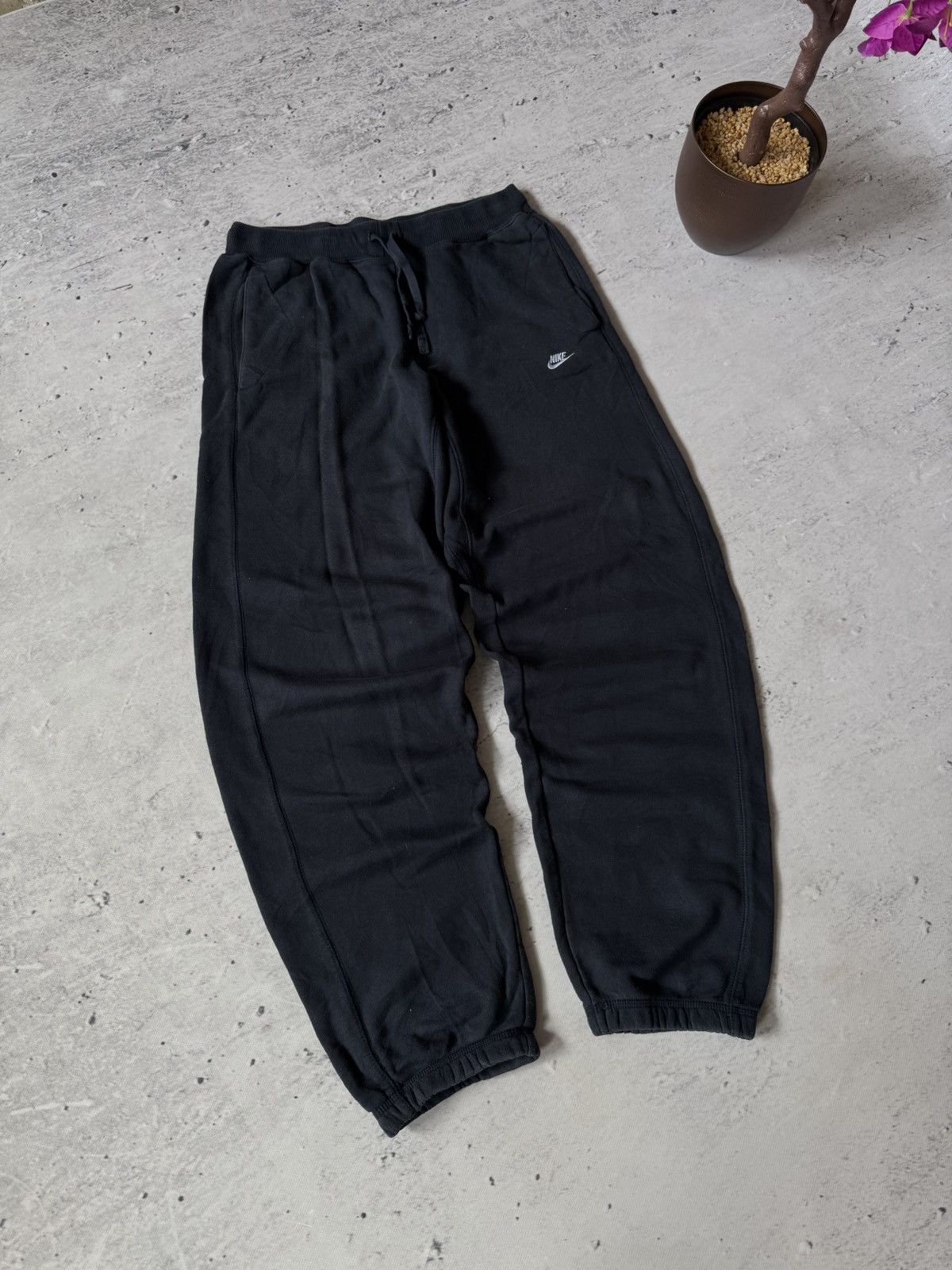 Nike × Vintage NIKE VINTAGE Y2K OVERSIZE BAGGY FIT PANTS SWEATPANTS Size US 32 / EU 48 - 1 Thumbnail