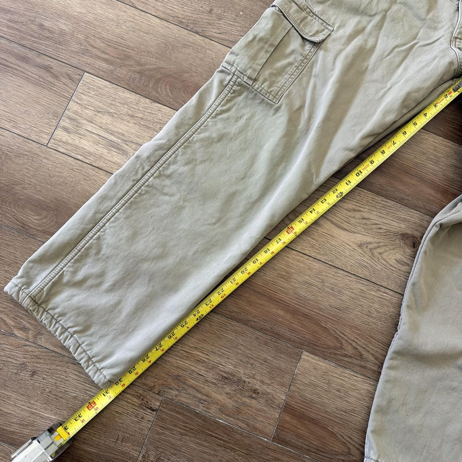 Wrangler Vintage Y2K 90s Wrangler Cargo Fleece Lined Pants Size US 34 / EU 50 - 8 Thumbnail