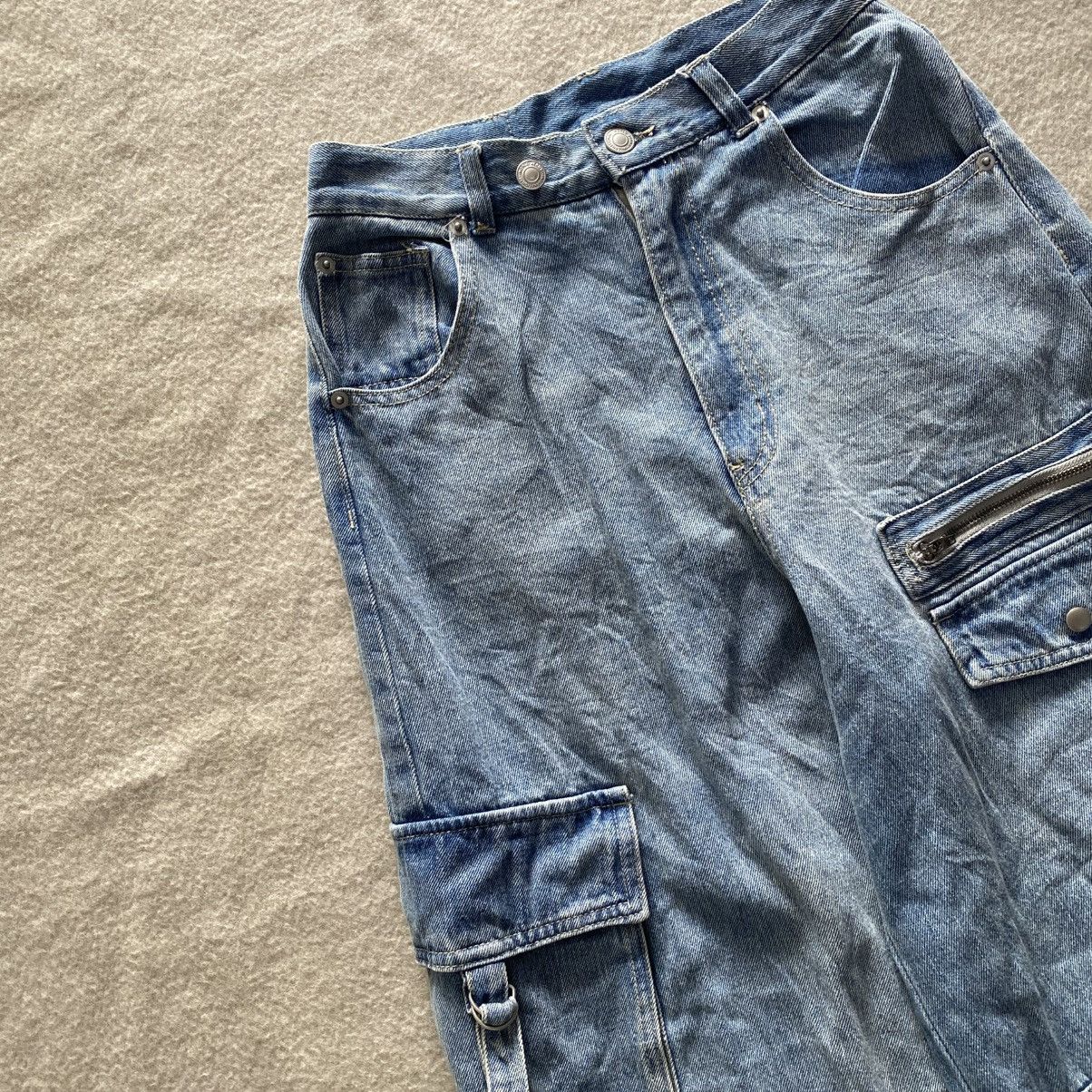 Hysteric Glamour × If Six Was Nine × Le Grande Bleu (L.G.B.) Ray Cassin Baggy Wide Jeans w26 Size 26" / US 2 / IT 38 - 6 Thumbnail