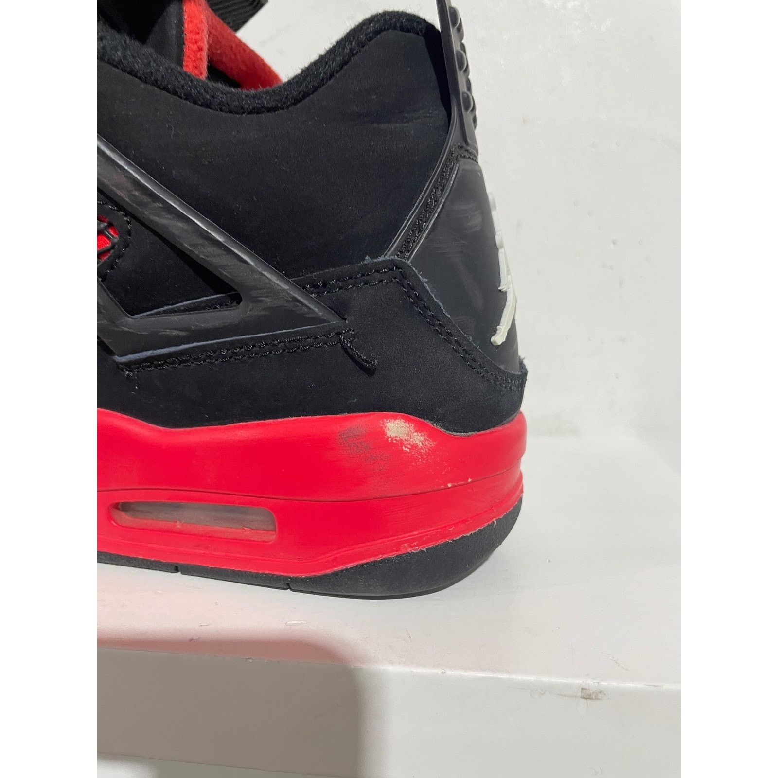 Nike NIKE JORDAN 4 RED THUNDER SIZE 7Y PREOWNED Size US 7 / EU 40 - 3 Thumbnail