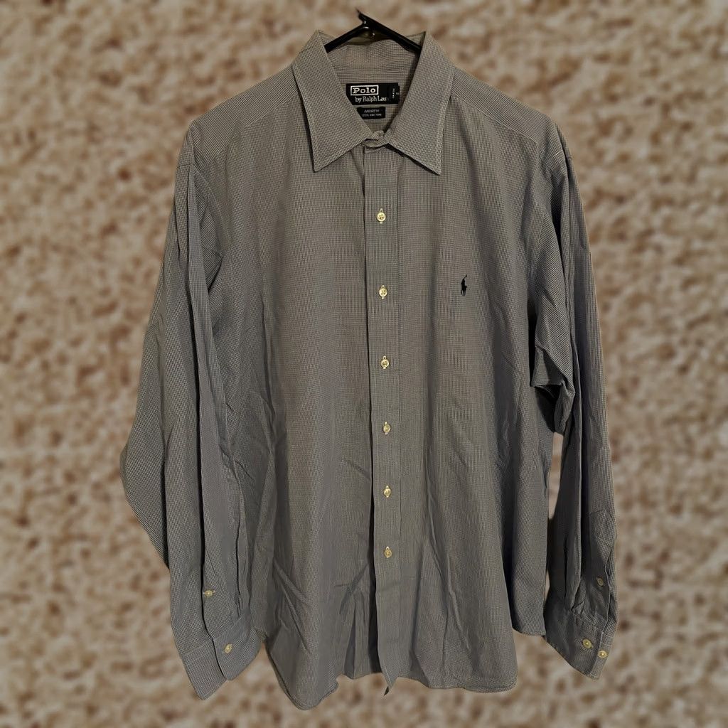 Polo Ralph Lauren Polo Ralph Lauren Andrew Button Dress Shirt Light Blue Men's 16.5 34/35 Size 42R - 1 Thumbnail
