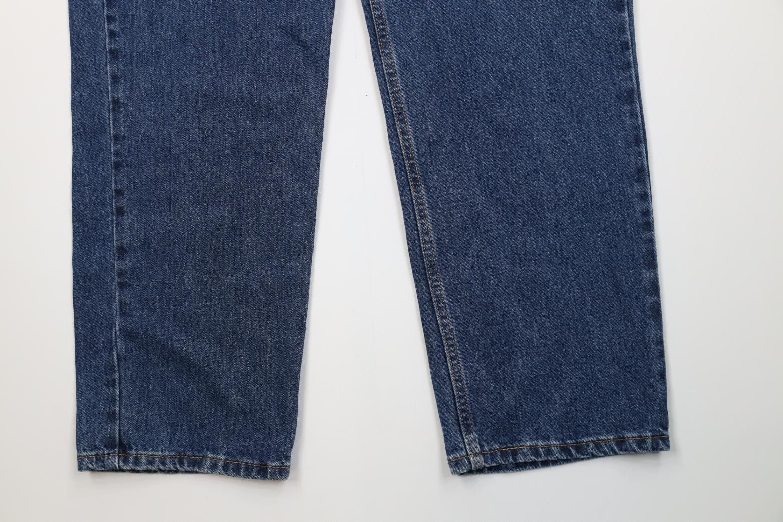 Levi's Vintage Y2K Levis 550 Relaxed Fit Denim Jeans Blue Cotton Size US 36 / EU 52 - 4 Thumbnail
