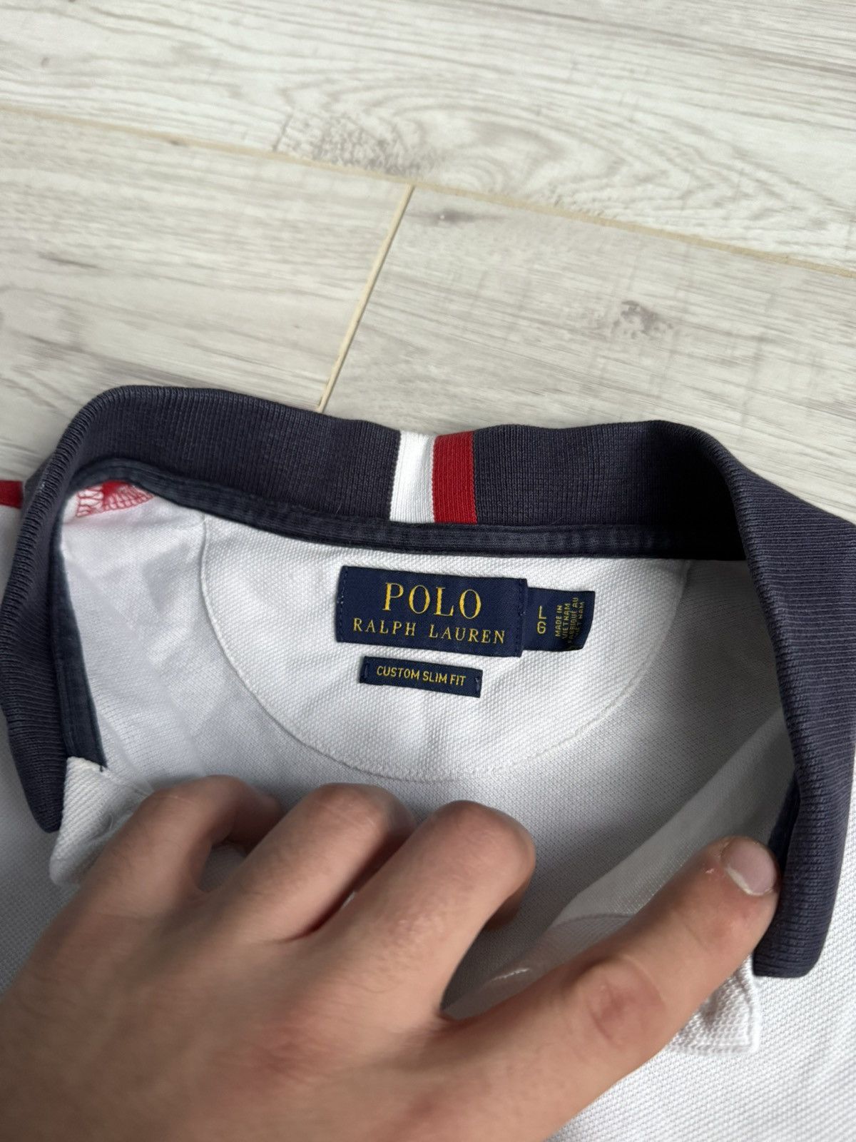 Polo Ralph Lauren × Rugby Ralph Lauren × Vintage Vintage Polo Ralph Lauren polo Great Britain Rugby Shirt Size US L / EU 52-54 / 3 - 4 Thumbnail