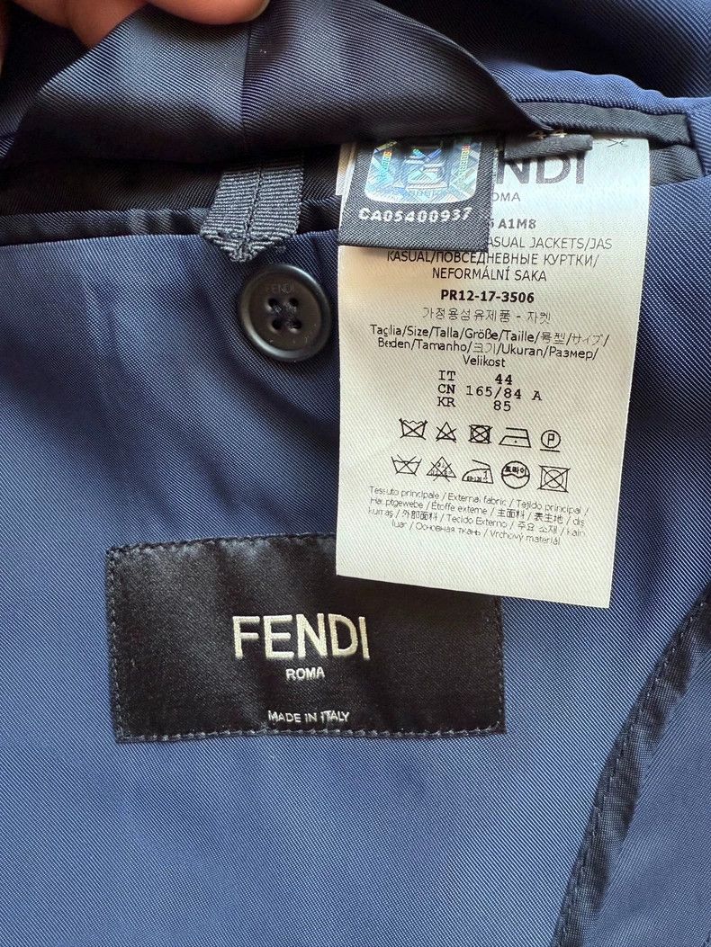 Fendi FENDI The lady's dress is navy blue Size M / US 6-8 / IT 42-44 - 6 Thumbnail